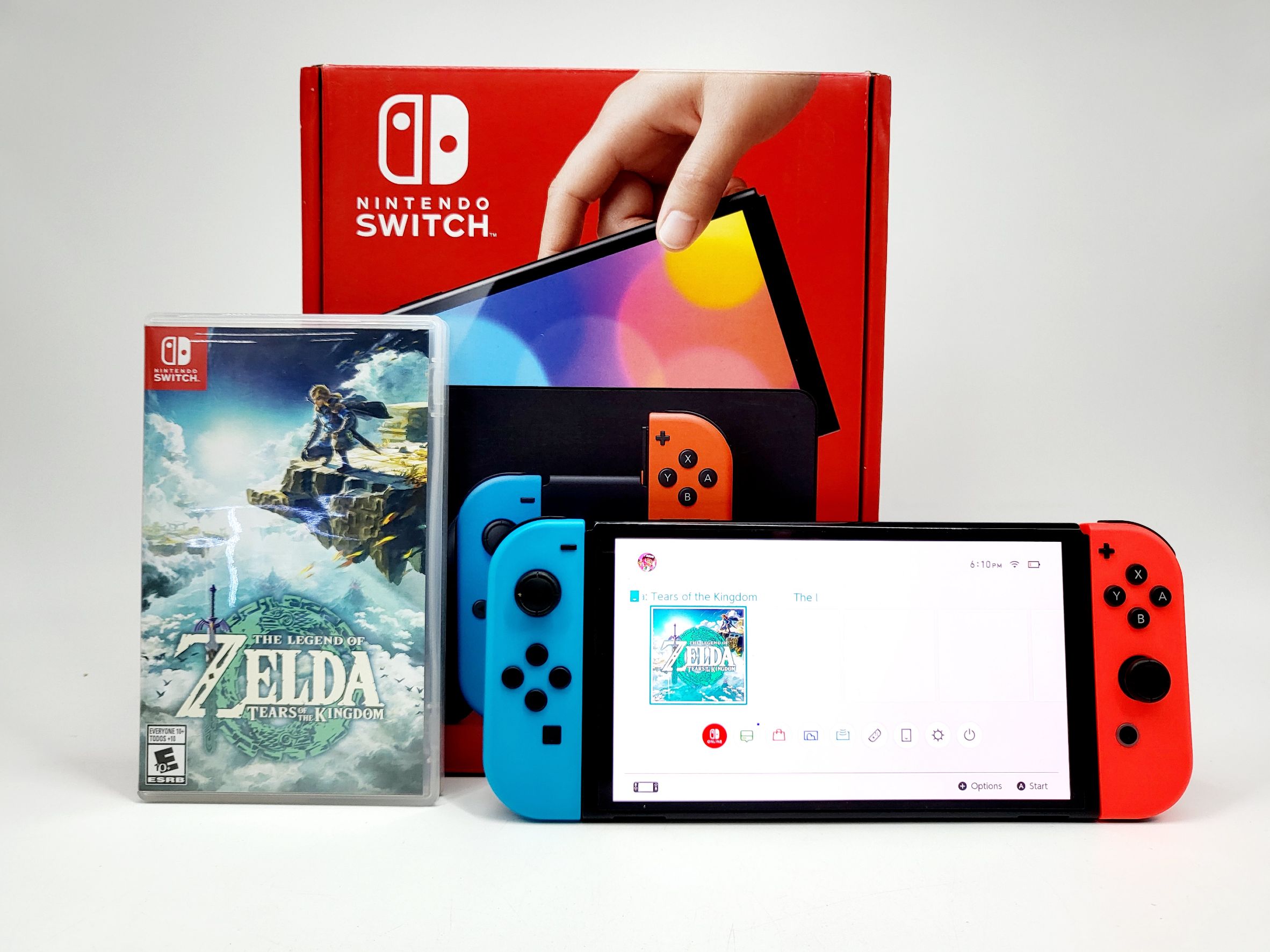 🟥 Nintendo Switch OLED รุ่น HEG-001 🟦🎮 #นานๆมาที Nintendo OLED น้ำหนักเบาพกพาสะดวก 🎮