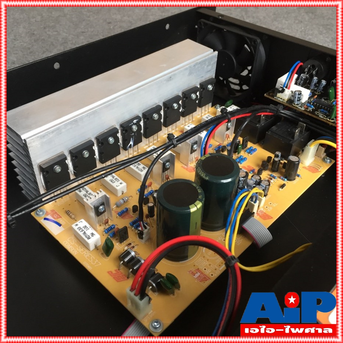 COMSON CS-2000 poweramp power amp เพาว์เวอร์ แอมป์ เครื่องขยายเสียง CS2000 CS 2000 COM SON คมสัน เอไอ-ไพศาล