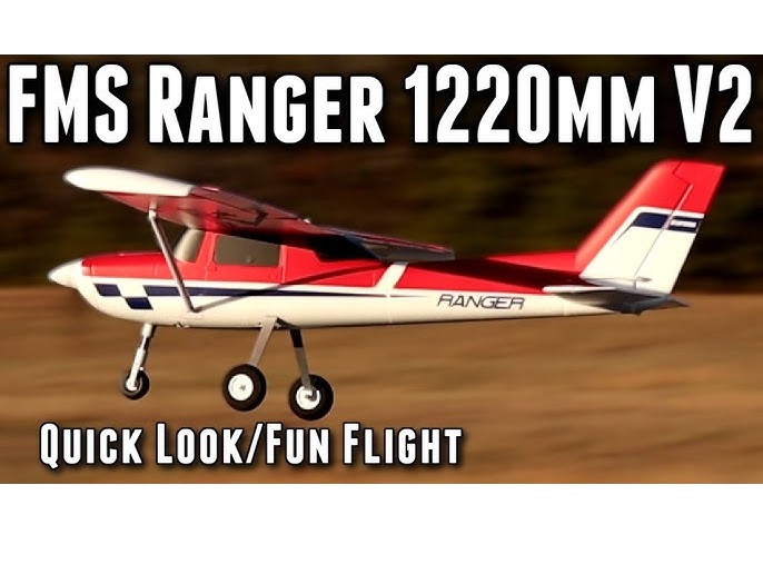 เครื่องบินโฟม FMS : Ranger 1220mm V2 PNP ตัวลำ+ชุดไฟ (ไม่รวม แบต รีซีฟ รีโมท)