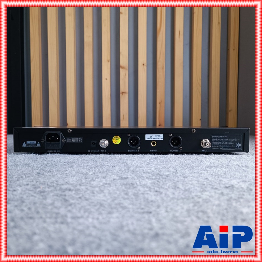 *ไม่มีกระเป๋า** PROEUROTECH PRO-888 ไมค์ลอยคู่ *ไม่มีกระเป๋า** ไมโครโฟนไร้สาย โปรยูโรเทค รุ่นใหม่ ปรับความถี่ได้ PRO888 PRO 888 เอไอ-ไพศาล