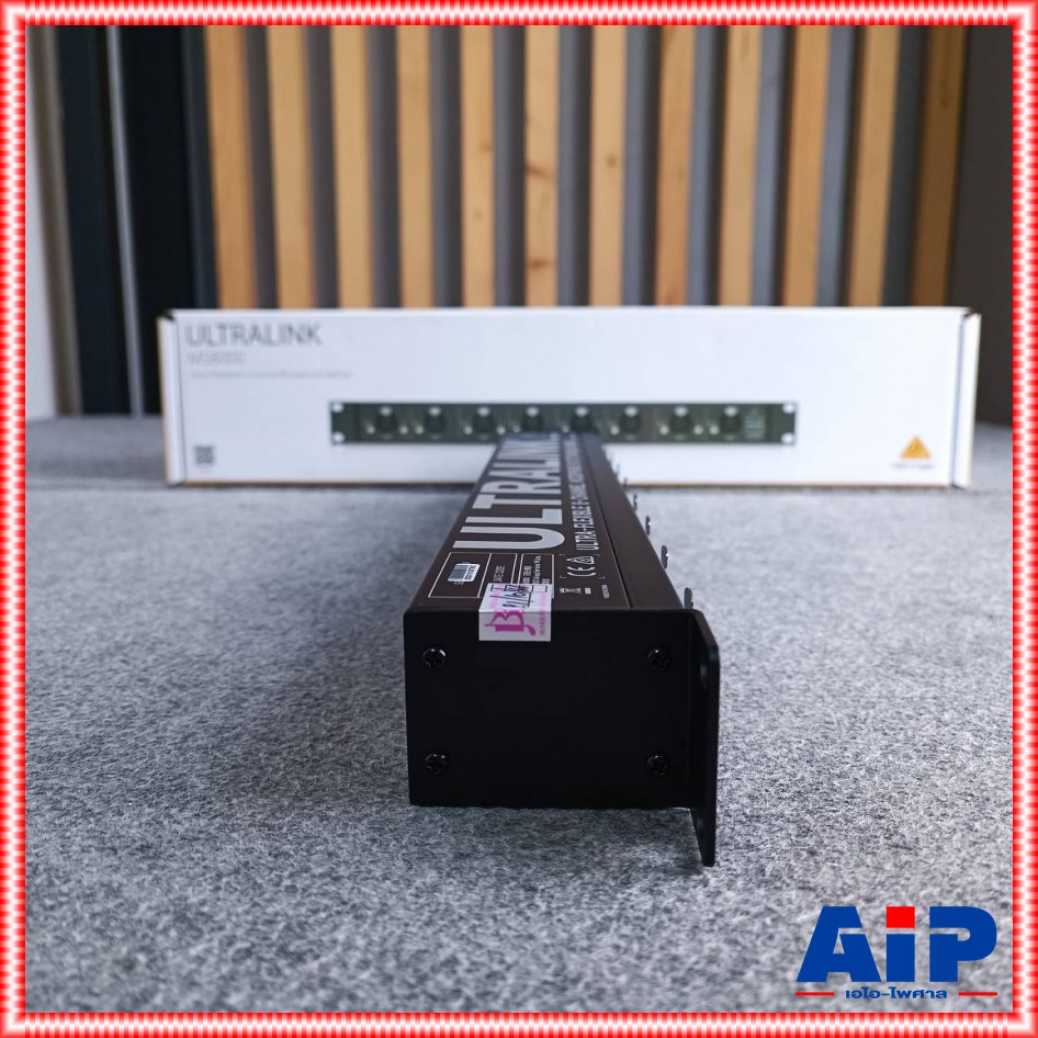 BEHRINGER MS-8000 ULTRALINK Microphone Splitter ไมโครโฟนสปริทเตอร์ ตัวแยกไมโครโฟน 8 in/16 out ตัวแยกสัญญาณไมโครโฟน 8 แชนเนล MS 8000 MS8000 เอไอ-ไพศาล