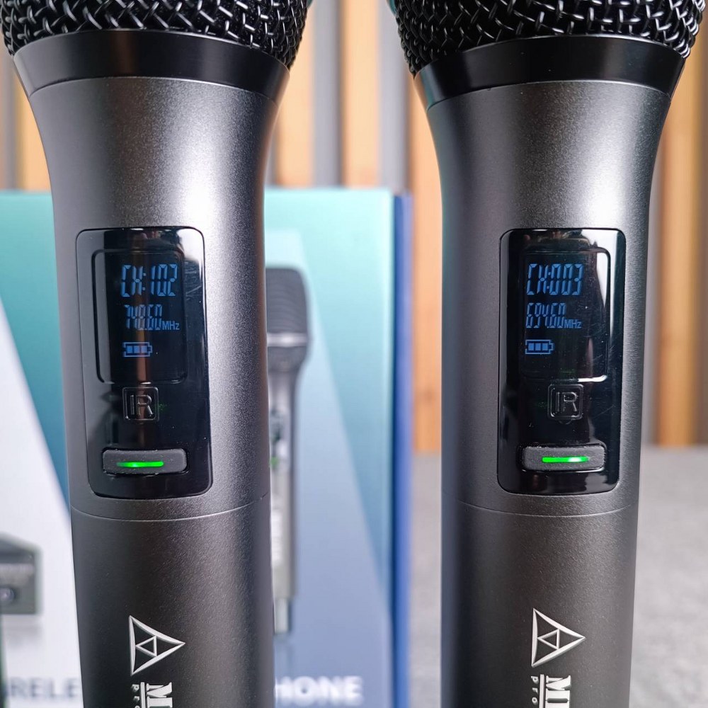 ไมค์2ด้าม MICROTECH MT-333A ไมค์ลอย ถือคู่ UHF MT 333A MT333A ไมค์ลอยมือถือคู่UHF ไมโครโฟนแบบไร้สาย เอไอ-ไพศาล