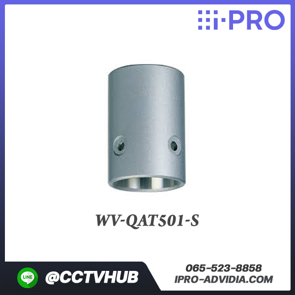 Camera Accessories I-Pro รุ่น WV-QAT501-S ANSI Female Attachment Pipe Bracket (1.5”NPS, Fine Silver)