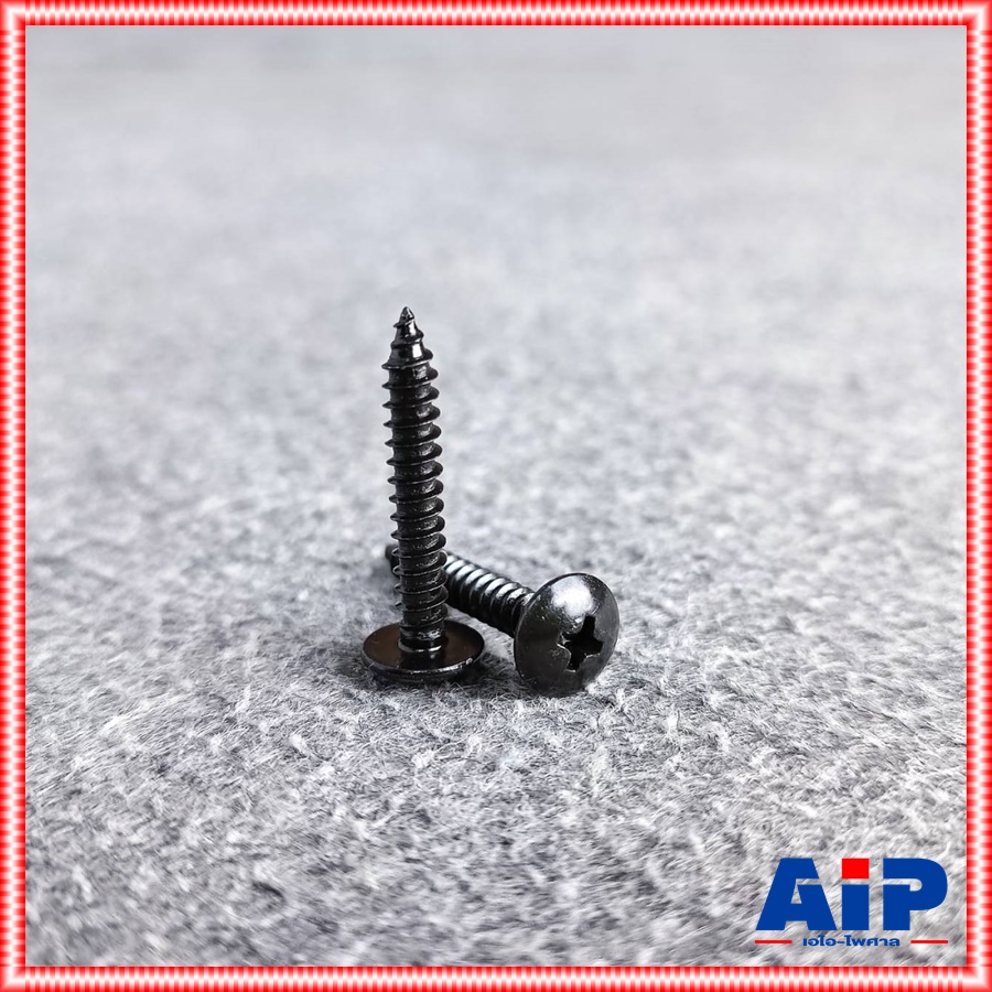 ประมาณ100ตัว น็อตประกอบตู้ลำโพง สกรู THดำ 8x1นิ้ว สกรูเกลียวปล่อย น็อต น็อตเกลียวปล่อย สกรูหัวกลม น็อตหัวกลมดำ เอไอ-ไพศาล