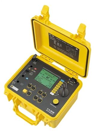 CA6549 5kV Digital Insulation Tester เครื่องวัดความต้านทานฉนวนพร้อม Graphic Display_Chauvin Arnoux