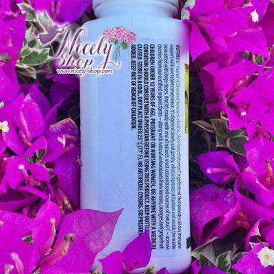 Nutrilite Vitamin C Extended Release บรรจุ 180 tablets 500mg มีส่วนผสมวิตามินซีและสารอาหาร จาก มะนาว, ส้มและส้มโอที่มีสารต้านอนุมูลอิสระจำนวนมาก