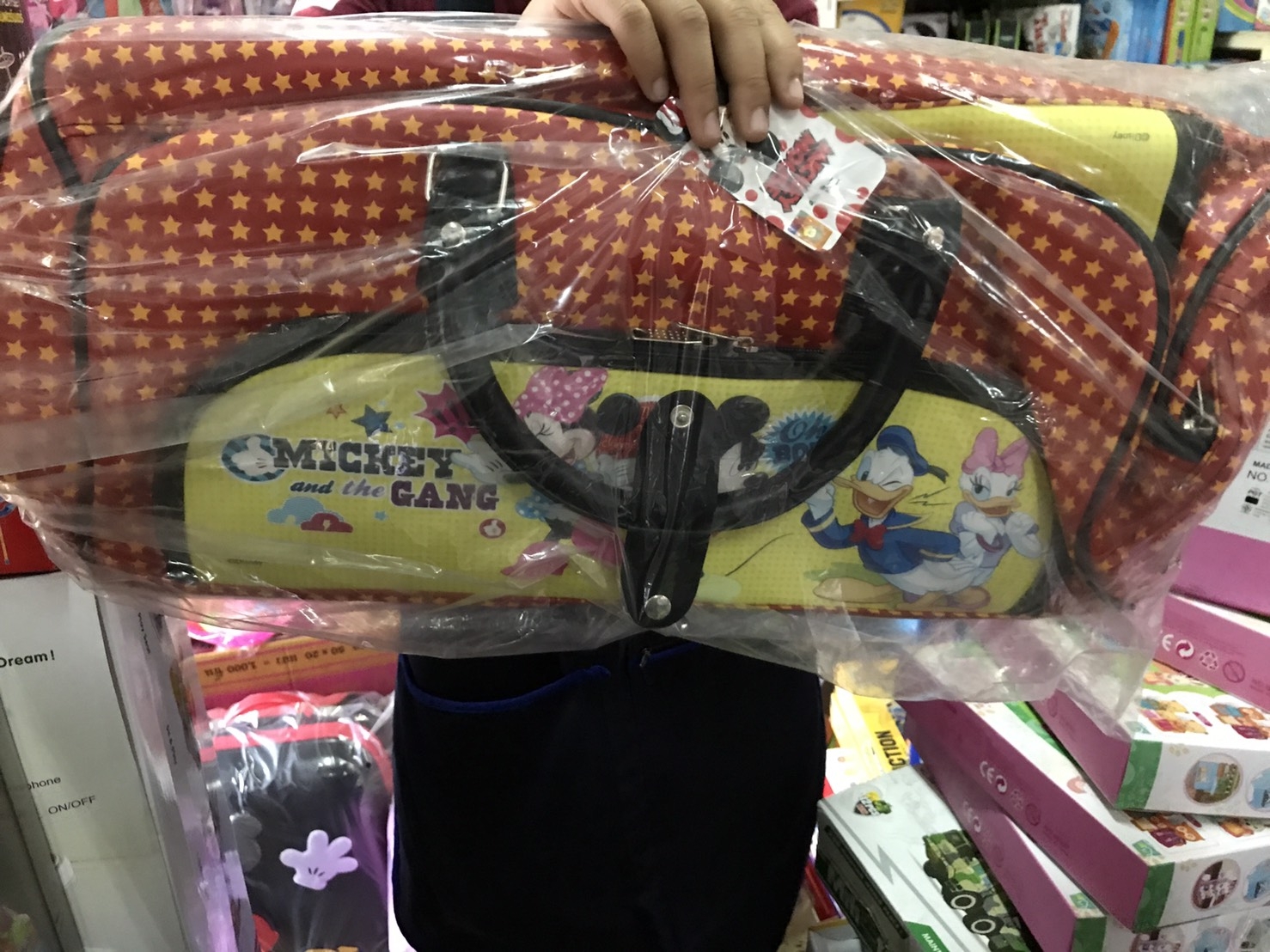 MK9582 กระเป๋าเดินทางล้อลากมิกกี้เม้าส์ ลิขสิทธิ์ถูกต้อง (ของหมด)