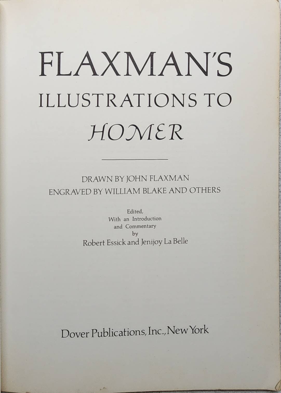 Flaxman's Illustrations to Homer SKU-09952