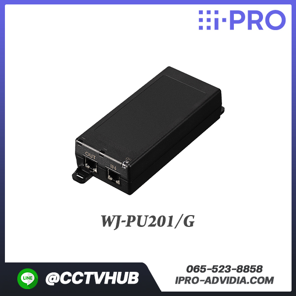 Camera Accessories I-Pro รุ่น WJ-PU201/G PoE Injector(RJ45)
