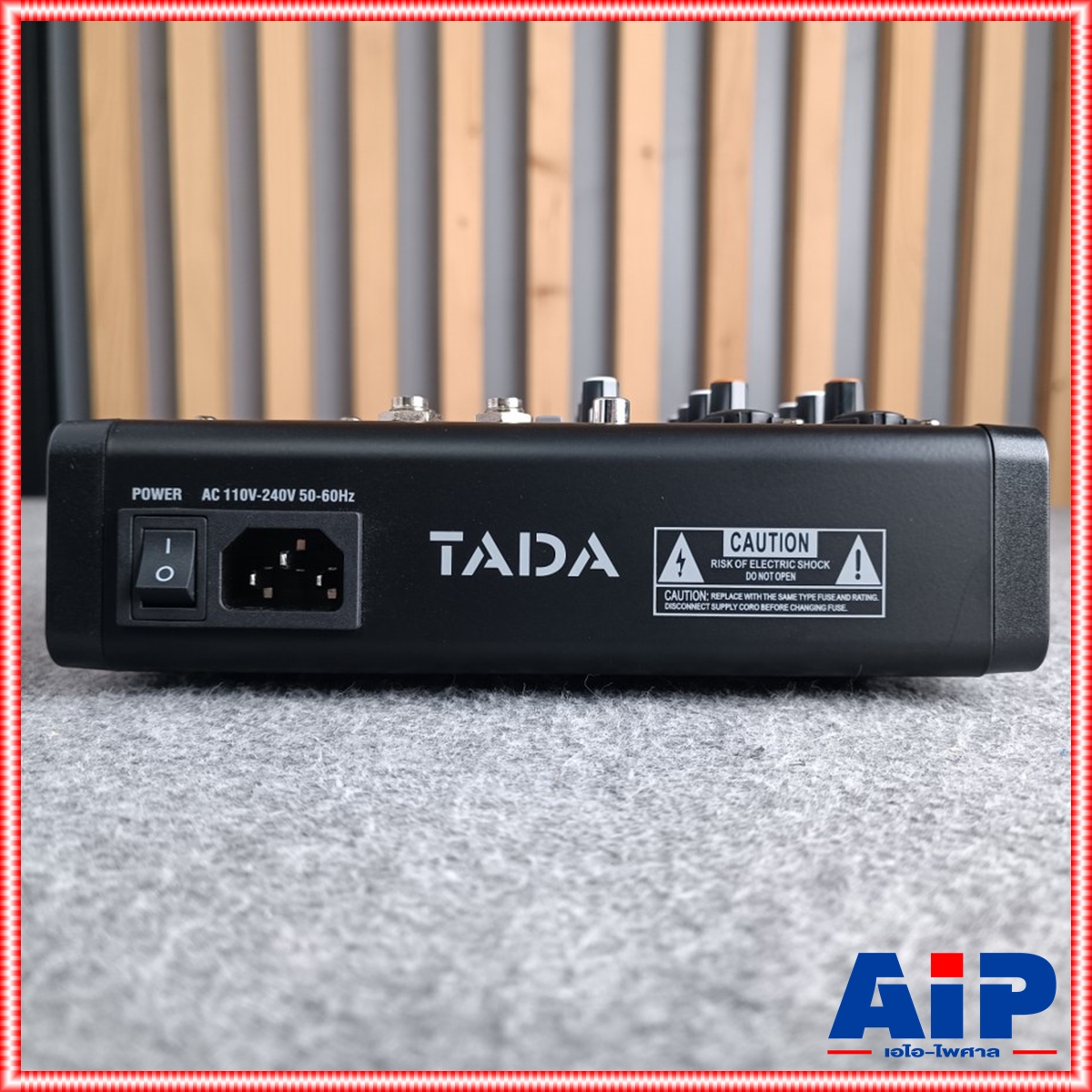 TADA FANCY-4 MIXER สีดำ มิกเซอร์อนาล็อก 4 ช่องสัญญาณ Bluetooth บลูทูธ เอฟเฟคแท้ ธาดา แฟนซี4 FANCY 4 FANCY4 เอไอ-ไพศาล