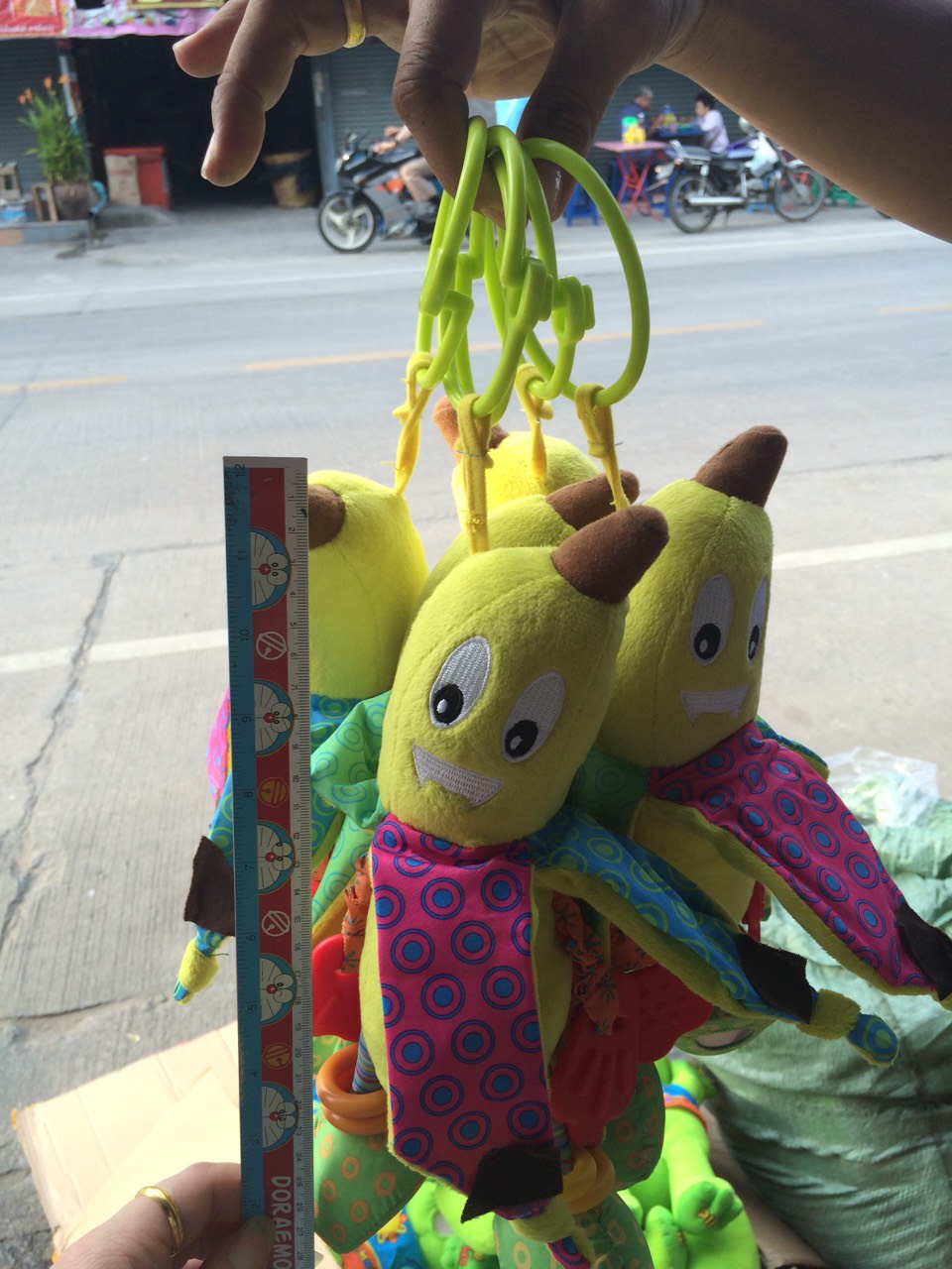 CH913 ของเล่นผ้ากล้วยแขวนเปลหรือรถเข็น