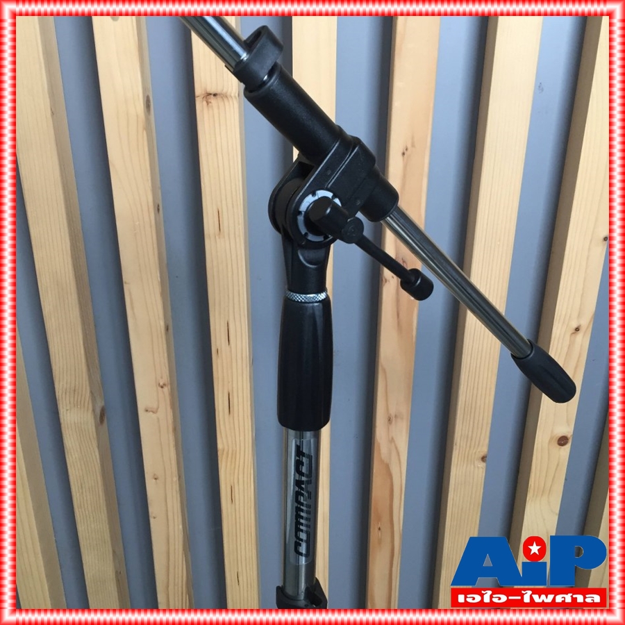 ขาไมค์สแตนเลส COMPACT PRO-SSM คอมแพ็คขาตั้งไมค์บูม ขาตั้งไมค์ตั้งพื้น แข็งแรงทนทาน ทนทุกการใช้งาน น้ำหนัก 3 kg. เอไอ-ไพศาล