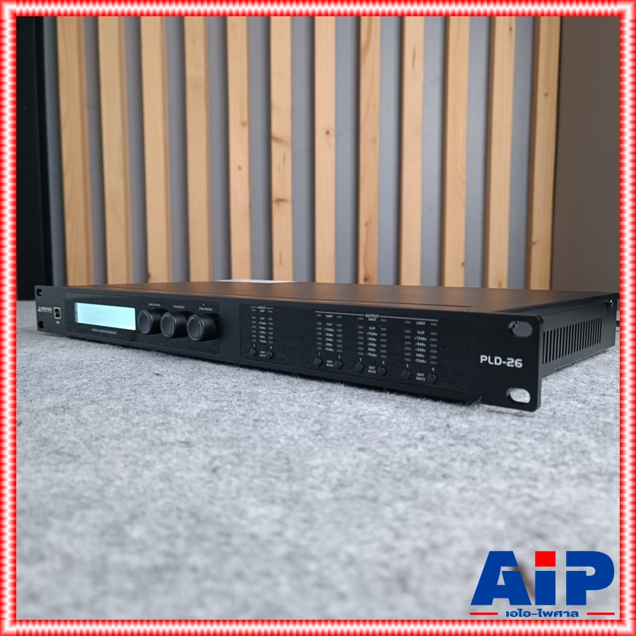 MICROTECH PLD-26 Digital Speaker Controller ครอสดิจิตอล 2 อินพุต 6 เอ้าท์พุต ไมโครเทค MICRO TECH MICROTECH PLD 26 PLD26 เอไอ-ไพศาล