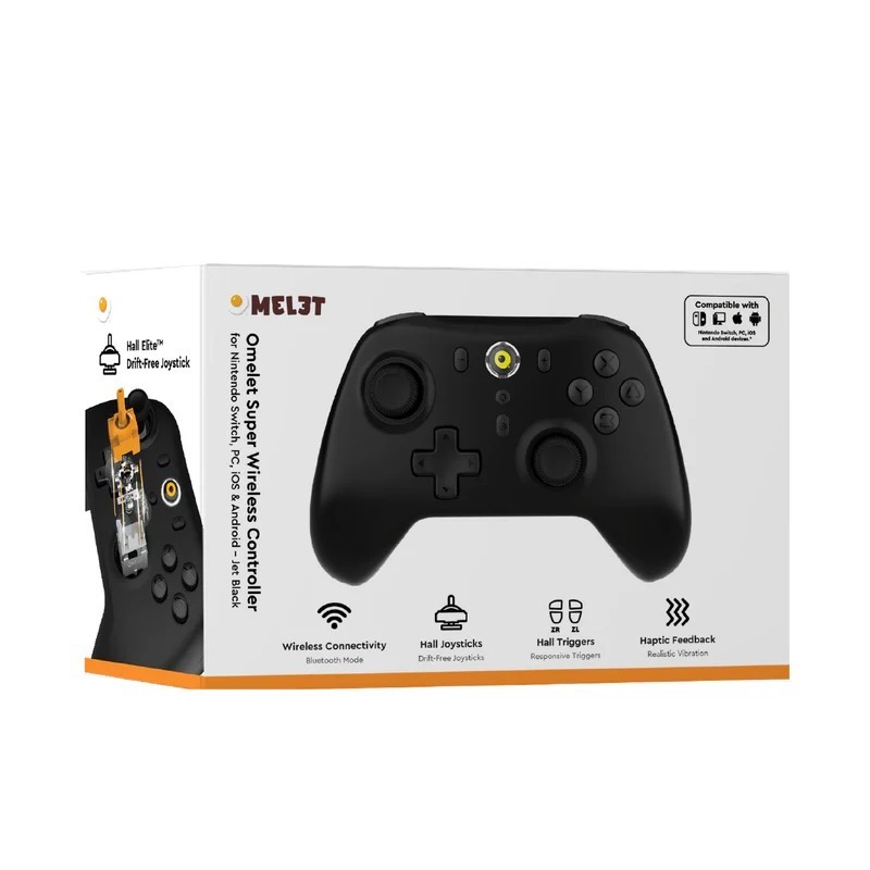 Omelet Super Wireless Controller (Jet Black)