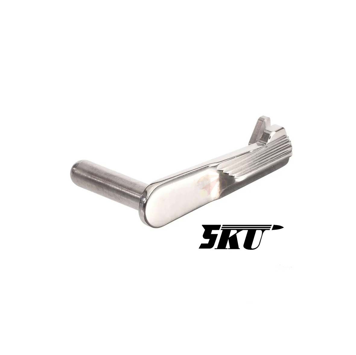 5KU Stainless Steel Slide Stop Type.5 for Marui Hi-Capa GBB Airsoft