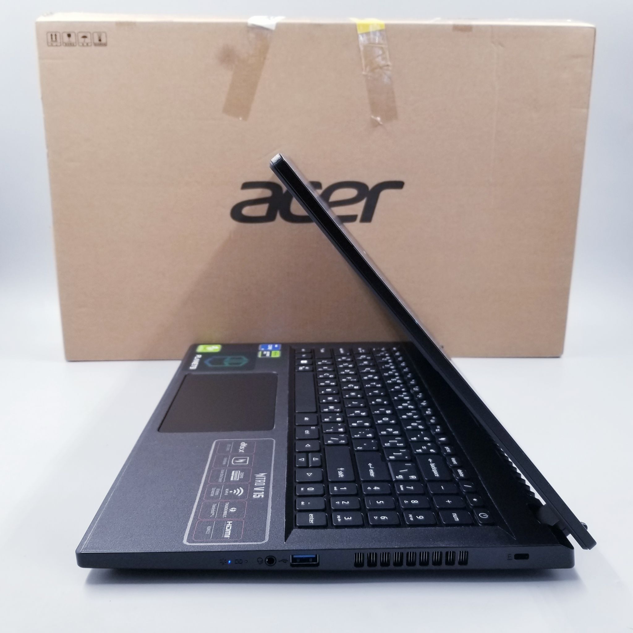 🔰 ACER NITRO V 15 ANV15-51-574G (OBSIDIAN BLACK) 🔰🔥 #รีบเลย Notebook Gaming ตัวแรง ครบกล่อง พร้อมใช้งาน มีปกศ. 2 ปี +++ !🔥