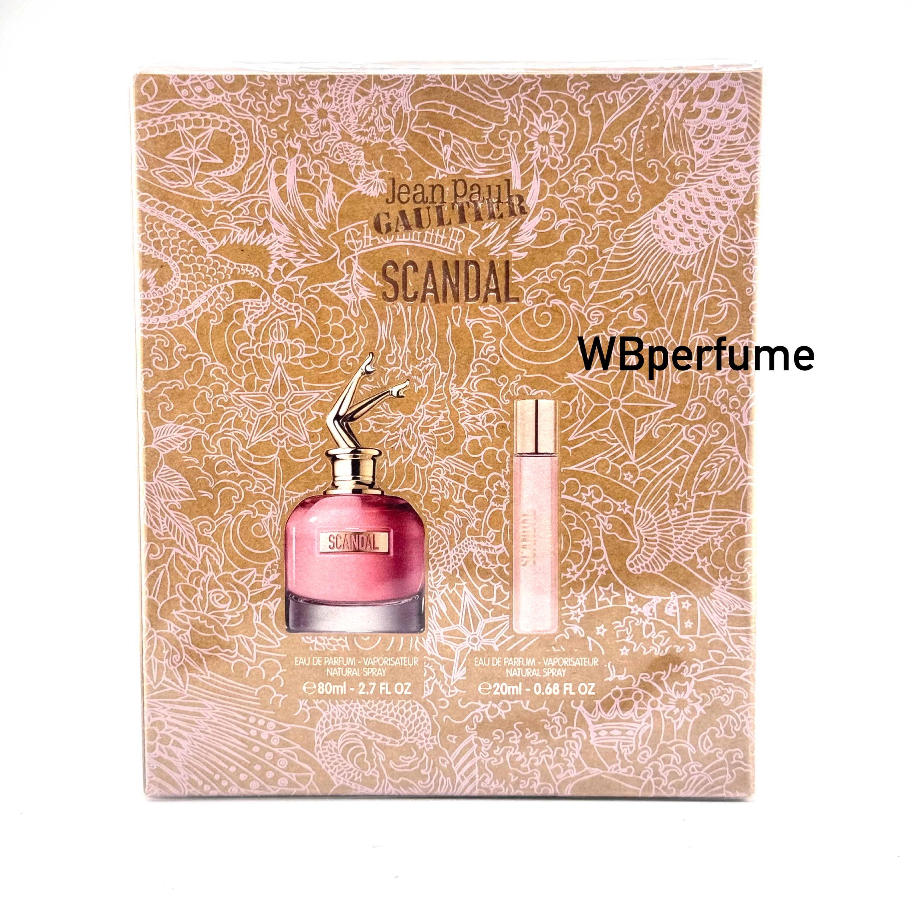 ชุดของขวัญ Gift Set Jean Paul GAULTIER Scandal Eau De Parfum 80ml + 20ml