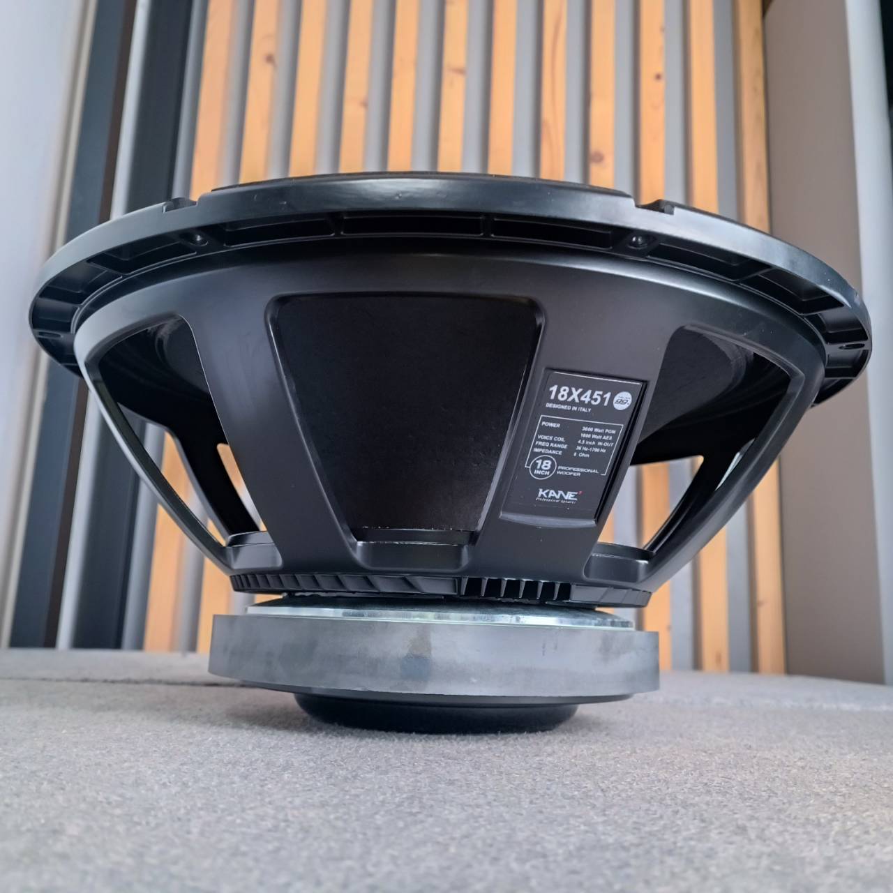 KANE 18x451 ดอกลำโพง18นิ้ว วอยซ์4.5นิ้ว ดอกลำโพง 18 นิ้ว โครงหล่อ คาเน่ 18 x 451 KA NE เอไอ-ไพศาล