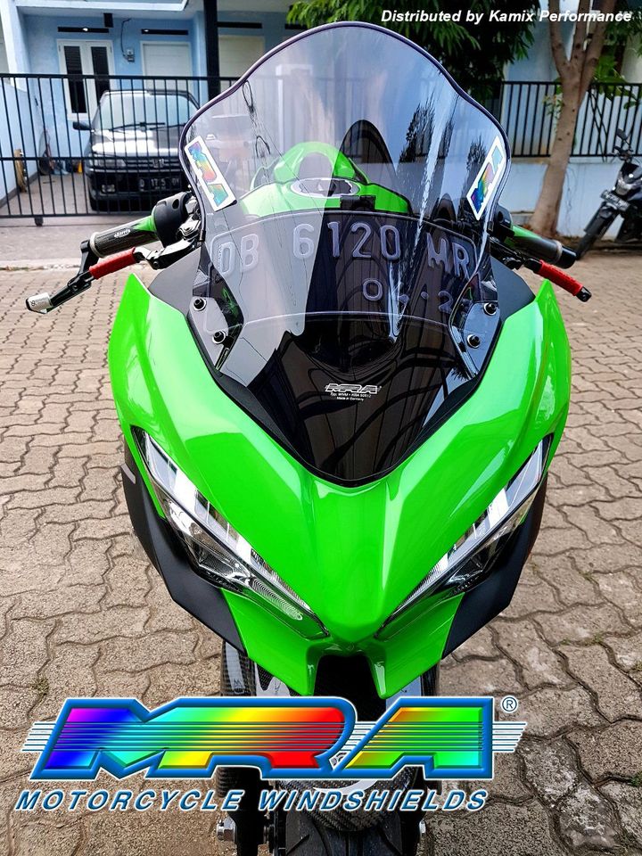 ชิวหน้า NINJA400 N400 2018 แบรนด์ MRA ทรง "RM"