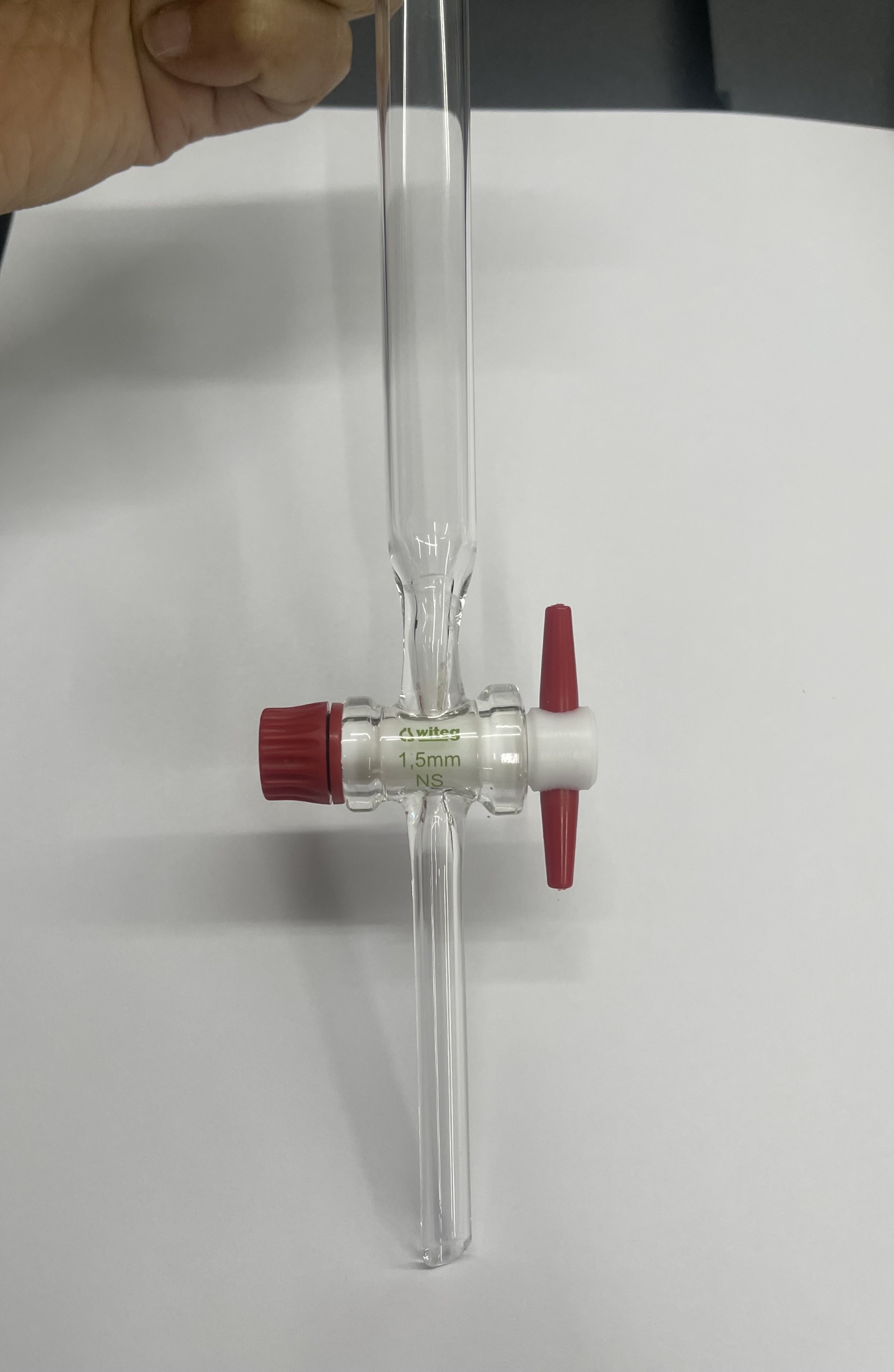 Chromatography Columns with PTFE Stopcock OD14 mm,20 mm,25mm,30mm,40 mm,50mm,60 mm