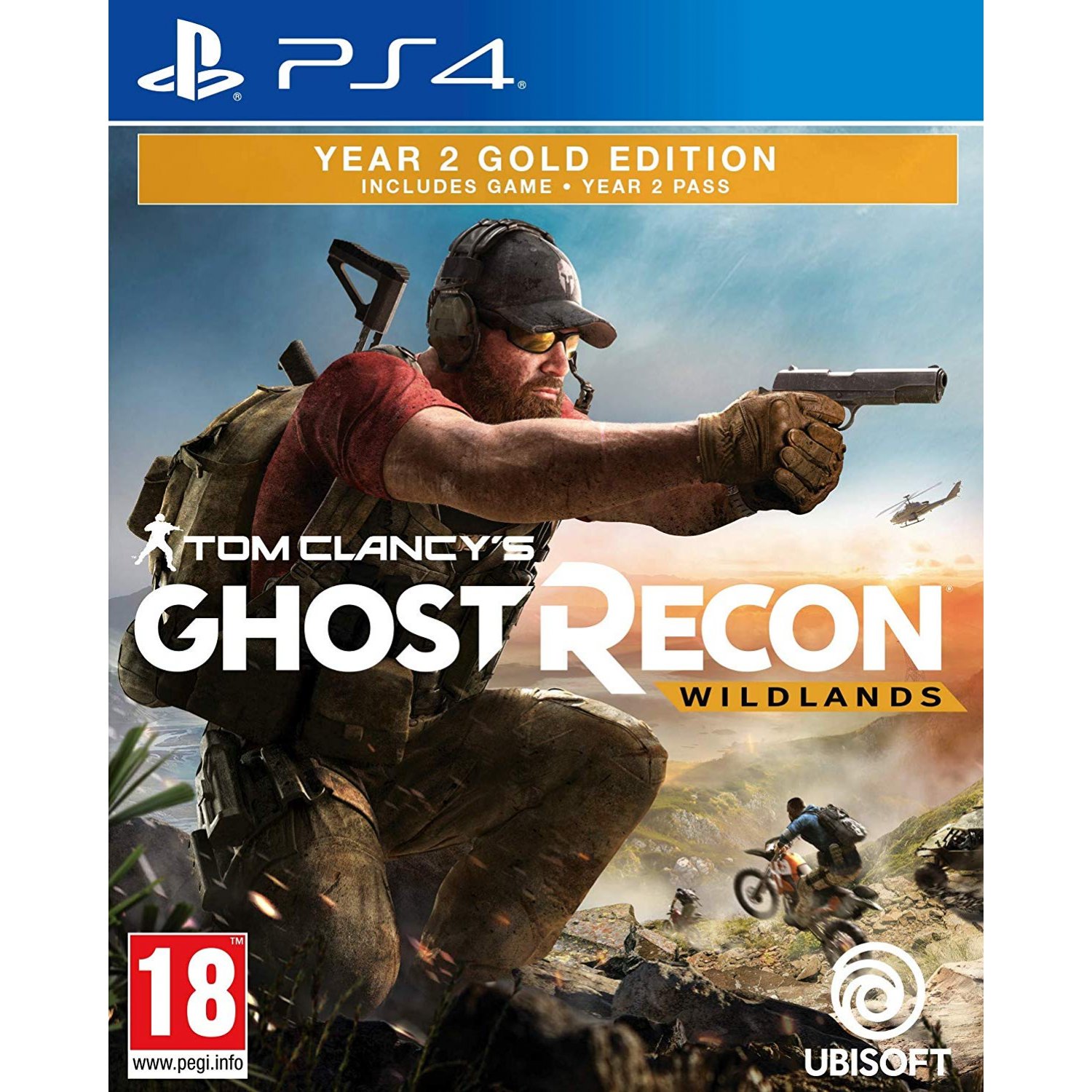 PS4: TOM CLANCY'S GHOST RECON: WILDLANDS YEAR 2 GOLD EDITION (R3)