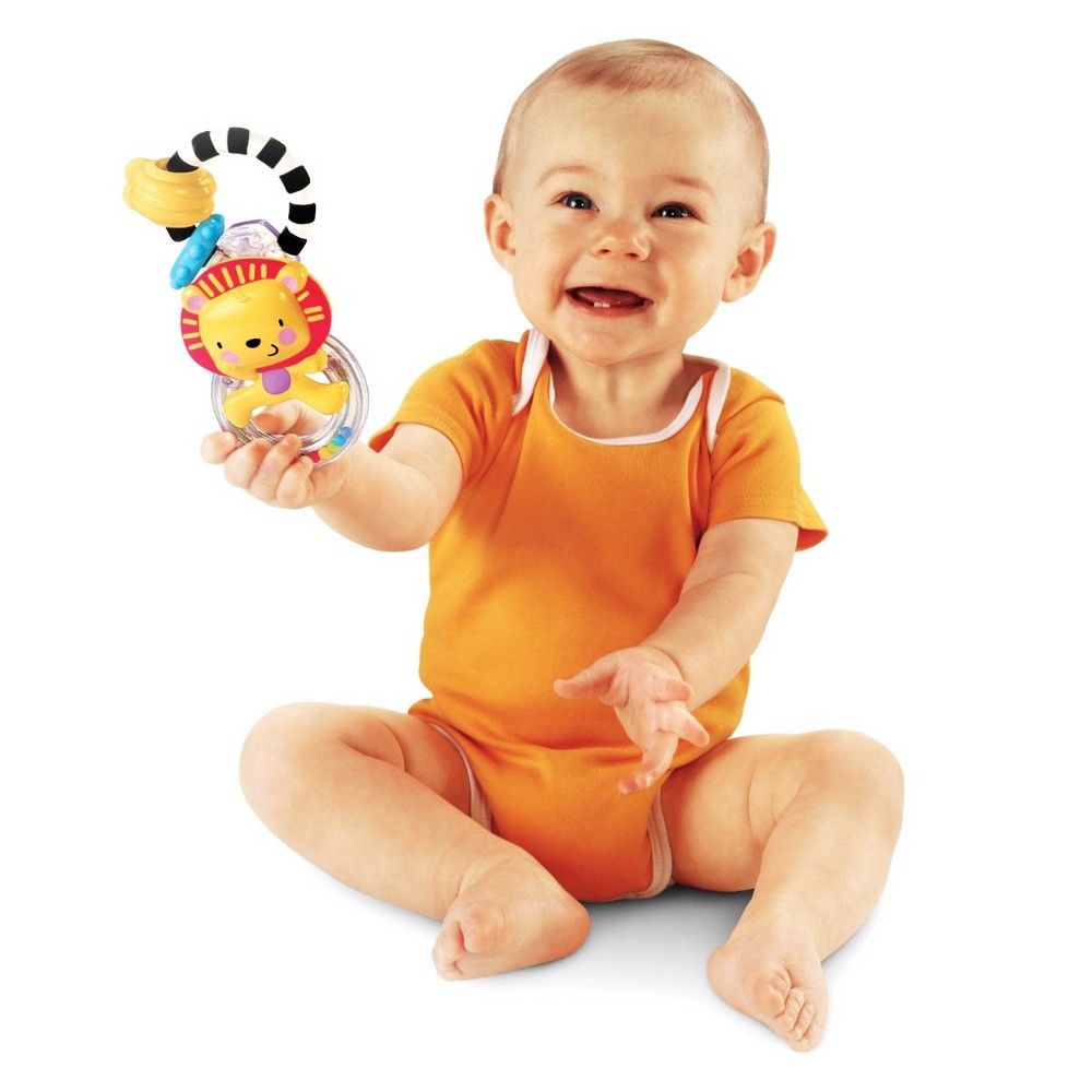 W5803 ของเล่นเด็กเขย่ามือ Fisher Price ของแท้ (ของใหม่แพ็คไม่สวย)