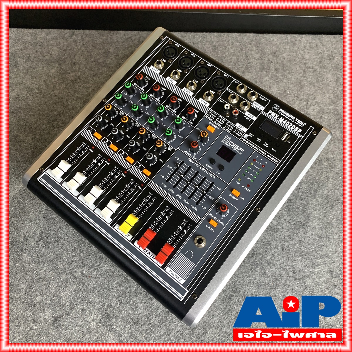 PROEUROTECH PMX-M402 POWERMIXER PMX M 402 เพาเวอร์มิกซ์ มิกซ์ มิกเซอร์ เครื่องเสียง PMX M402 PRO EUROTECH โปรยูโรเทค
