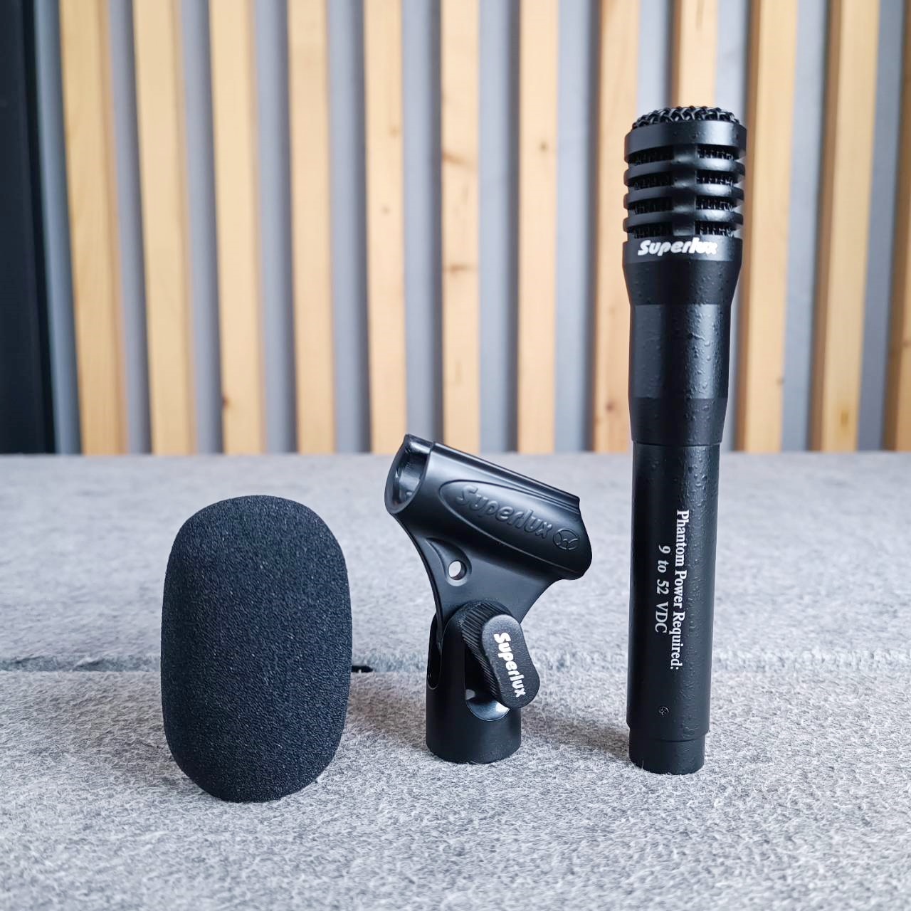 ไมค์จ่อเครื่องดนตรี PRA-268A Superlux Condenser Microphone ไมค์คอนเดนเซอร์ pra 268 a ไมค์กลอง pra268 ไมค์โครโฟน