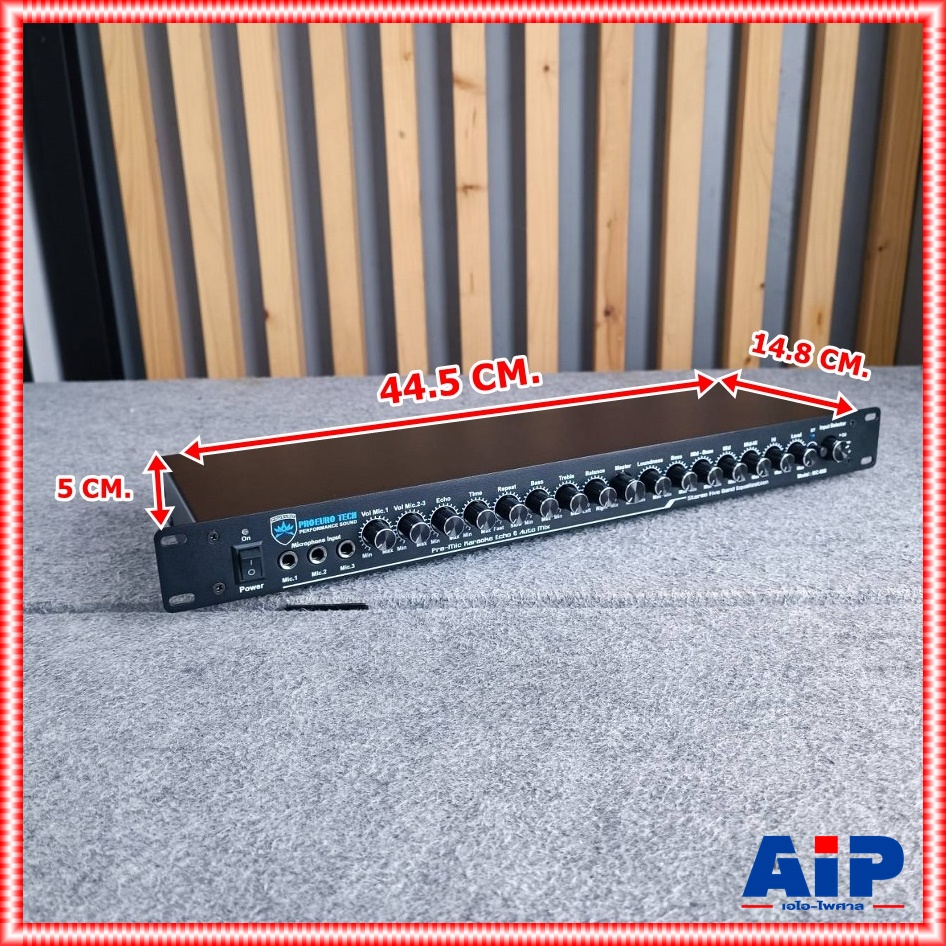 PROEUROTECH PRE-505I ปรีแอมป์ ปรีแอมป์บ้าน คาราโอเกะ บลูทูธ ปรับความถี่ได้ PRE 505I PRE AMP PRE505I โปรยูโรเทค เอไอ-ไพศาล