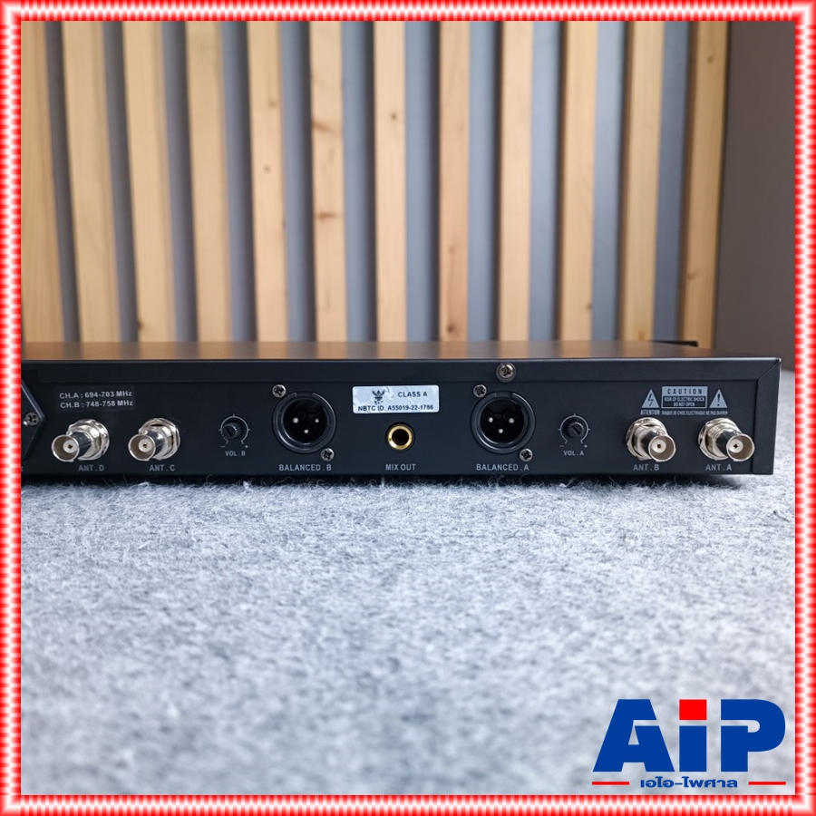 *รุ่นมีกระเป๋า* 4เสา PROEUROTECH PRO-777 ไมค์ลอยมือถือคู่UHF ไมค์ลอยปรับความถี่ มี2ช่วงความถี่ โปรยูโรเทค 4เสารับสัญญาณ PRO 777 PRO777 PRO EUROTECH เอไอ-ไพศาล