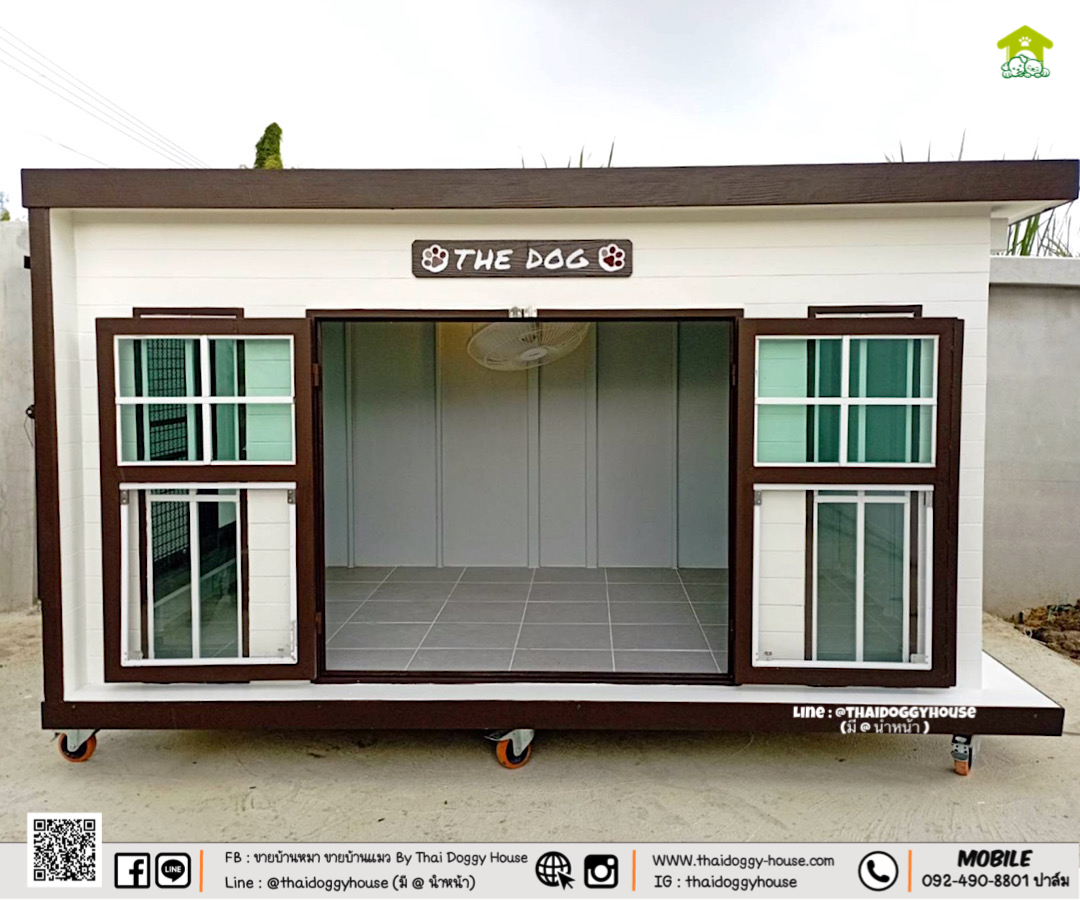 บ้านหมา บ้านแมว " 𝐁𝐎𝐗 𝐒𝐓𝐘𝐋𝐄 แบบกระจก