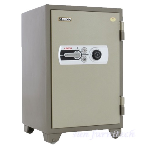 ตู้เซฟนิรภัย 190 กก. มี 2 กุญแจ 1 รหัส ยี่ห้อลีโก้ LEECO รุ่น 701T