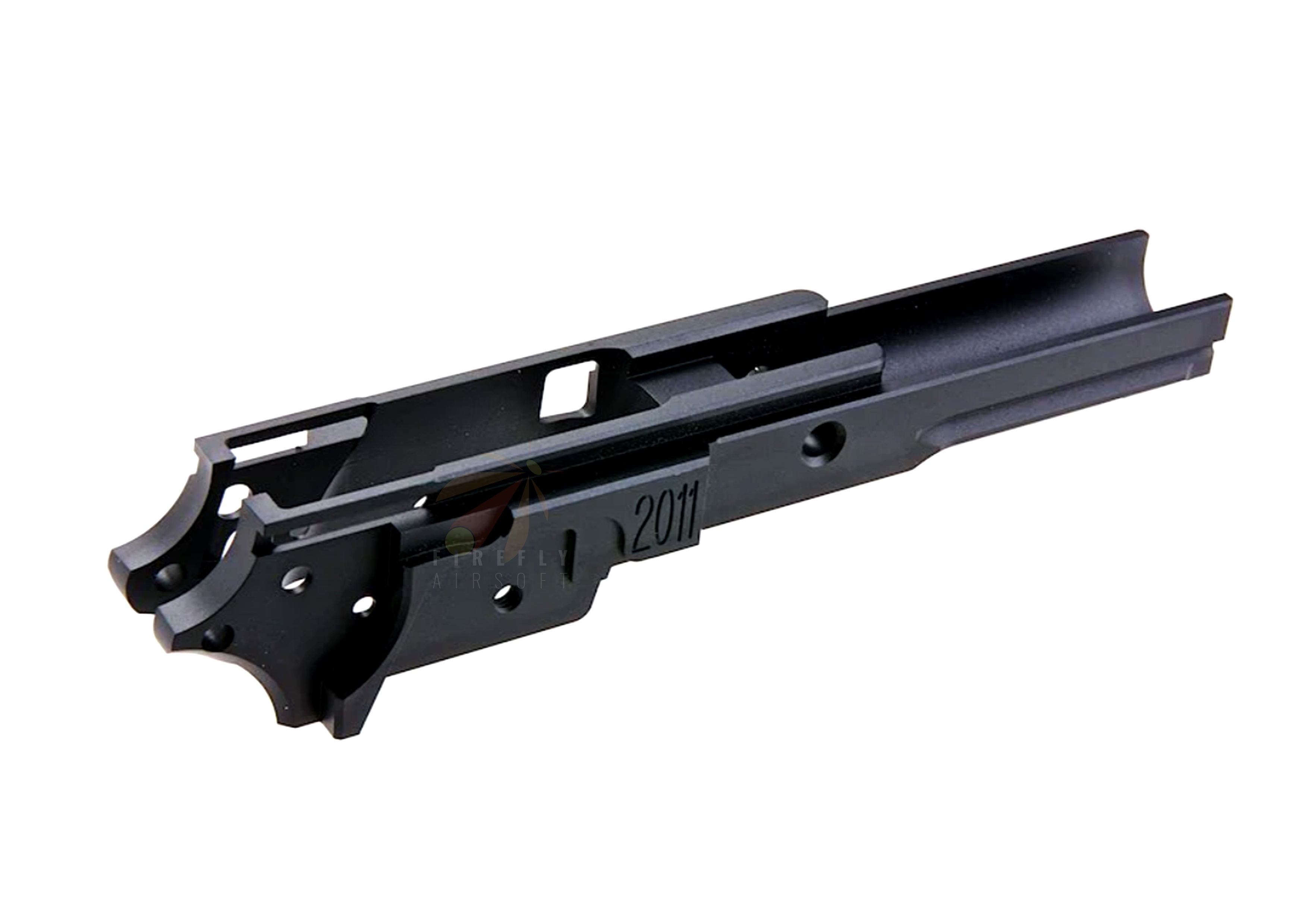 5KU Aluminum 3.9 inch Type 4 2011 Frame For Tokyo Marui Hi Capa GBB Airsoft (BLACK)