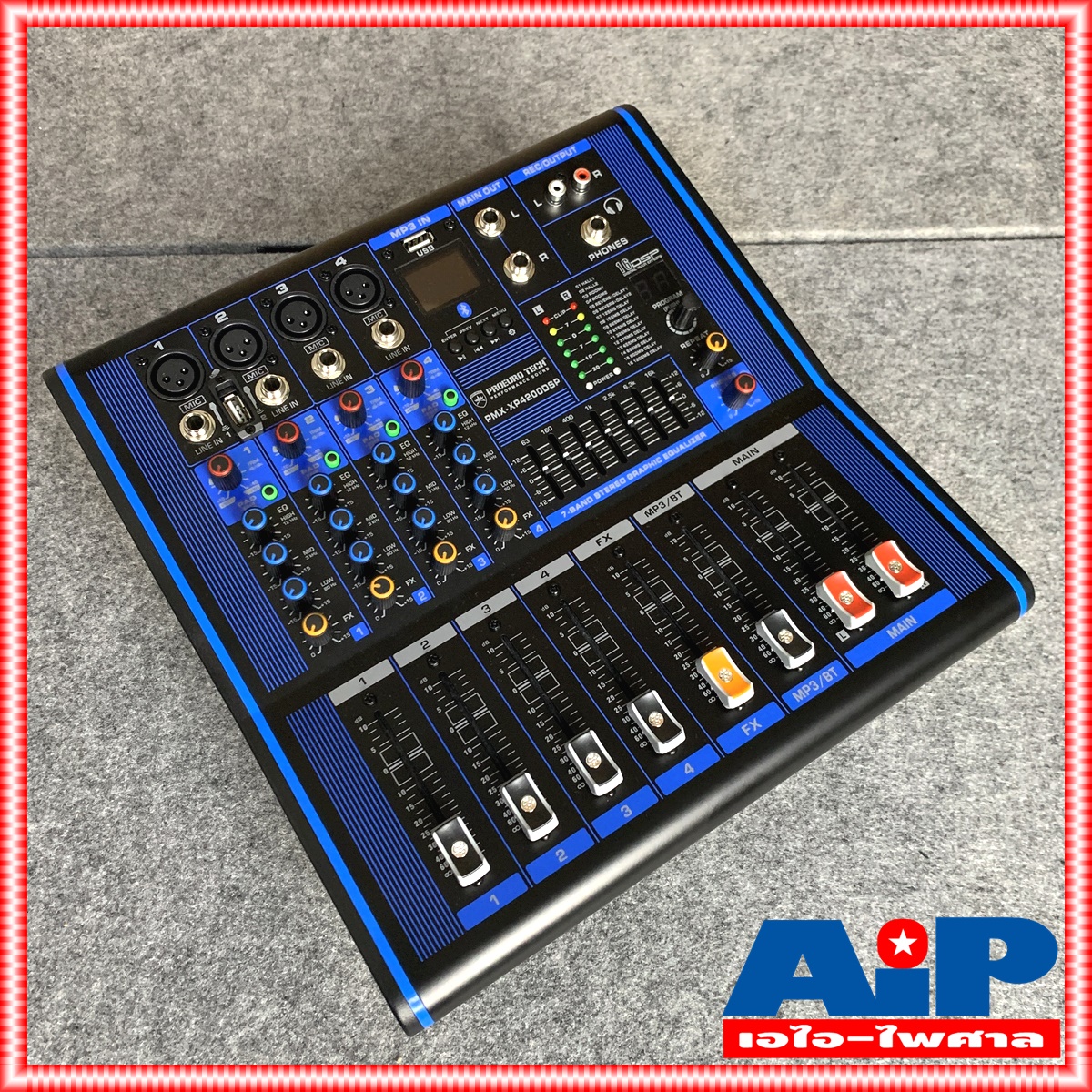 PROEUROTECH PMX-XP4200DSP POWERMIXER มิกซ์ มิกเซอร์ เพาเวอร์มิกซ์ PMX XP 4200 DSP เครื่องเสียง เครื่องปรับแต่งเสียง MIX PMX-XP4200
