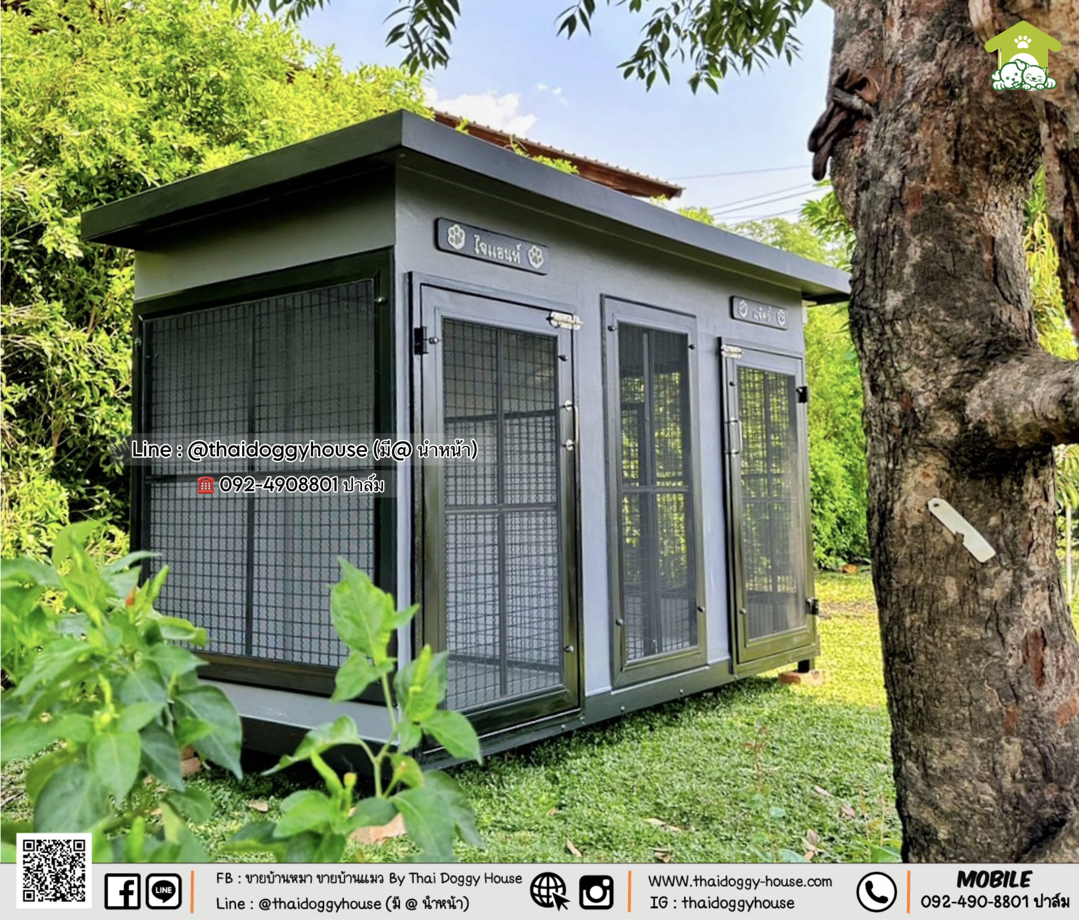บ้านหมา บ้านแมว " 𝐁𝐎𝐗 𝐒𝐓𝐘𝐋𝐄 𝐁𝐘 𝐓𝐇𝐀𝐈 𝐃𝐎𝐆𝐆𝐘 𝐇𝐎𝐔𝐒𝐄