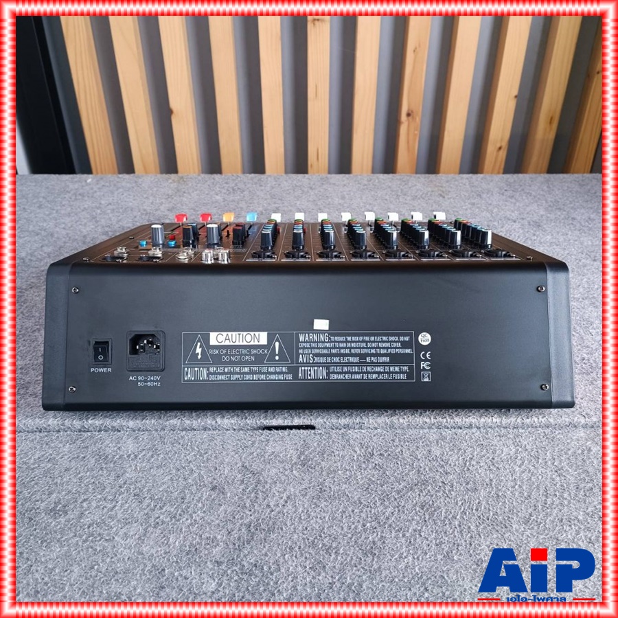 Ceflar CX-80 MIXER มิกเซอร์อนาล็อก ช่องเสียบไมค์ 8 ช่อง มิกเซอร์ เครื่องปรับแต่งเสียง มิกซ์เซอร์พร้อมเอฟเฟคแท้ Ceflar รุ่น CX 80 CX80 เอไอ-ไพศาล