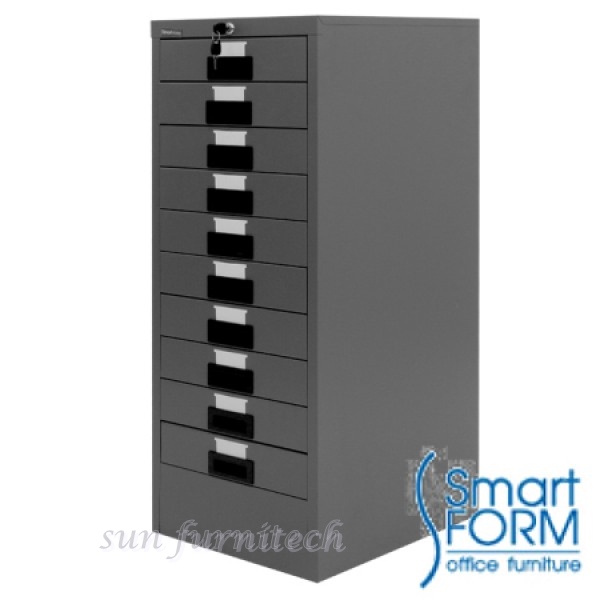 ตู้เก็บแบบฟอร์ม 10 ลิ้นชัก, ตู้เก็บเอกสาร 10 ลิ้นชัก, ชั้นเก็บเอกสาร 10 ลิ้นชัก smart form รุ่น MD-10