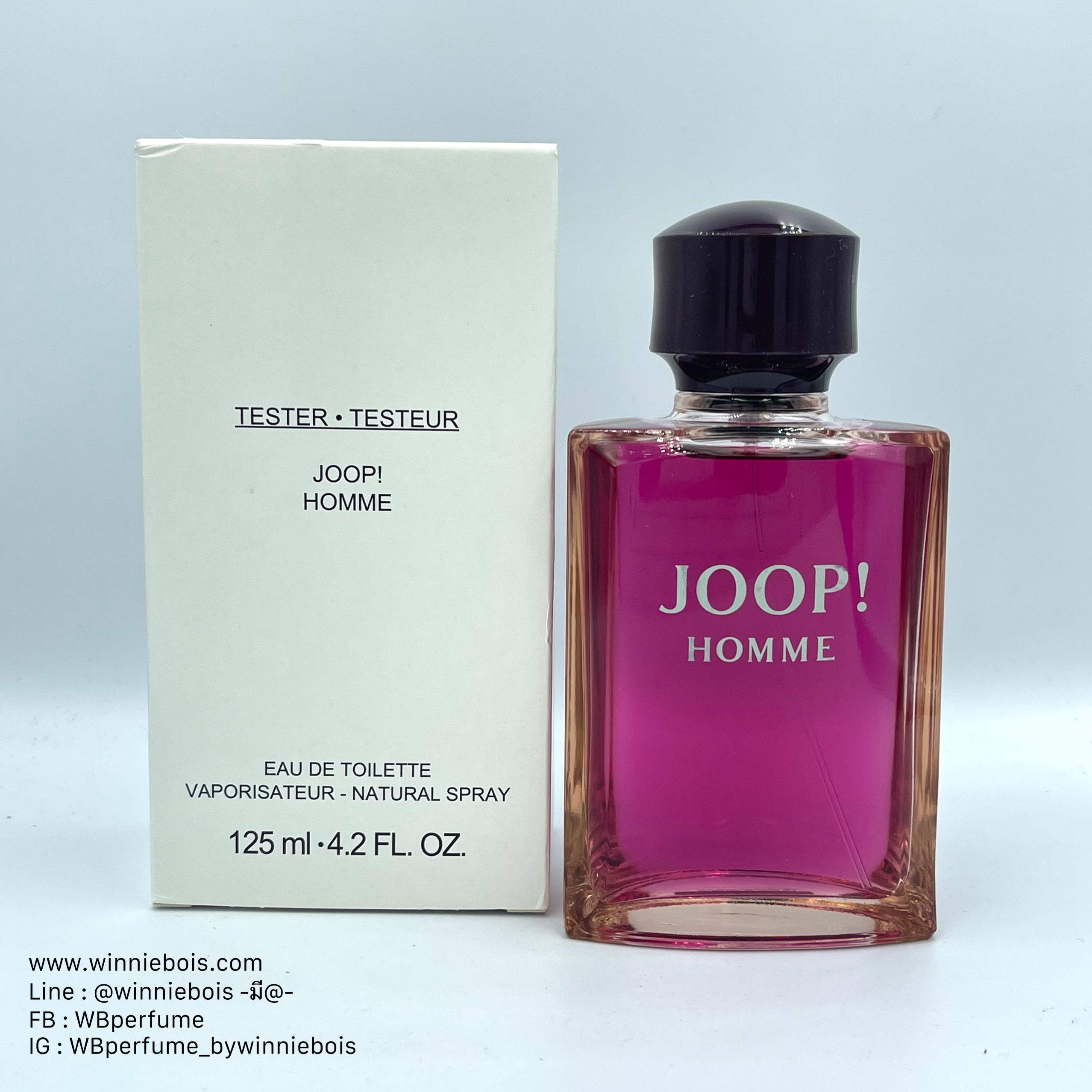 น้ำหอมแท้100% Joop Homme EDT125 ml. Tester