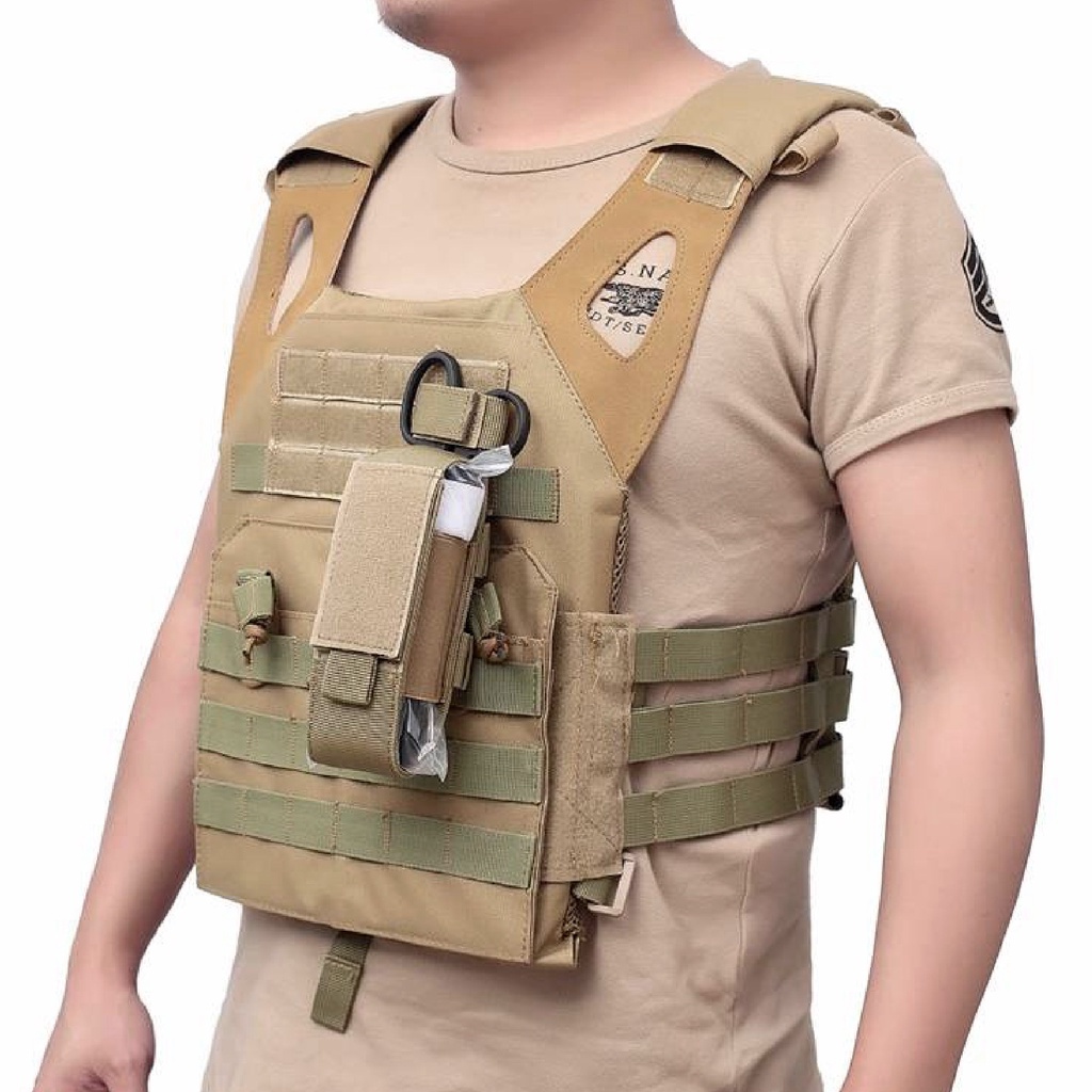 ซองผ้าใส่สายรัดห้ามเลือด ติดเสื้อเวส﹝Tactical Vest﹞