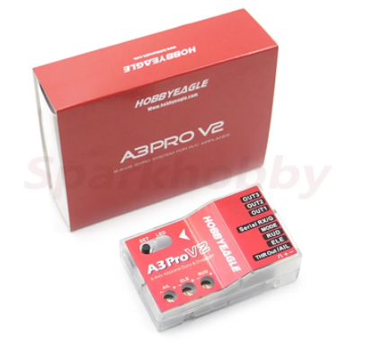ไจโรเครื่องบิน HobbyEagle A3 Pro V2 Flight Controller 6-Axis ทำให้เครื่องบิน บินง่ายขึ้น