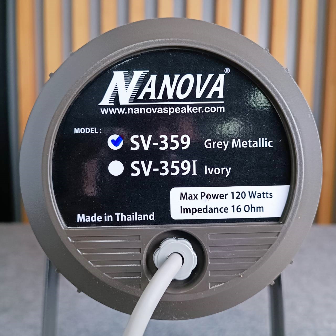 *ส่งกล่องละ1ปาก* NANOVA SV-359 สีเทา ปากฮอร์น15นิ้ว พร้อมยูนิต ปากฮอร์น พร้อมยูนิต ลำโพงฮอร์น ปากฮอร์น+ยูนิต รุ่น SV 359 SV359 เอไอ- ไพศาล