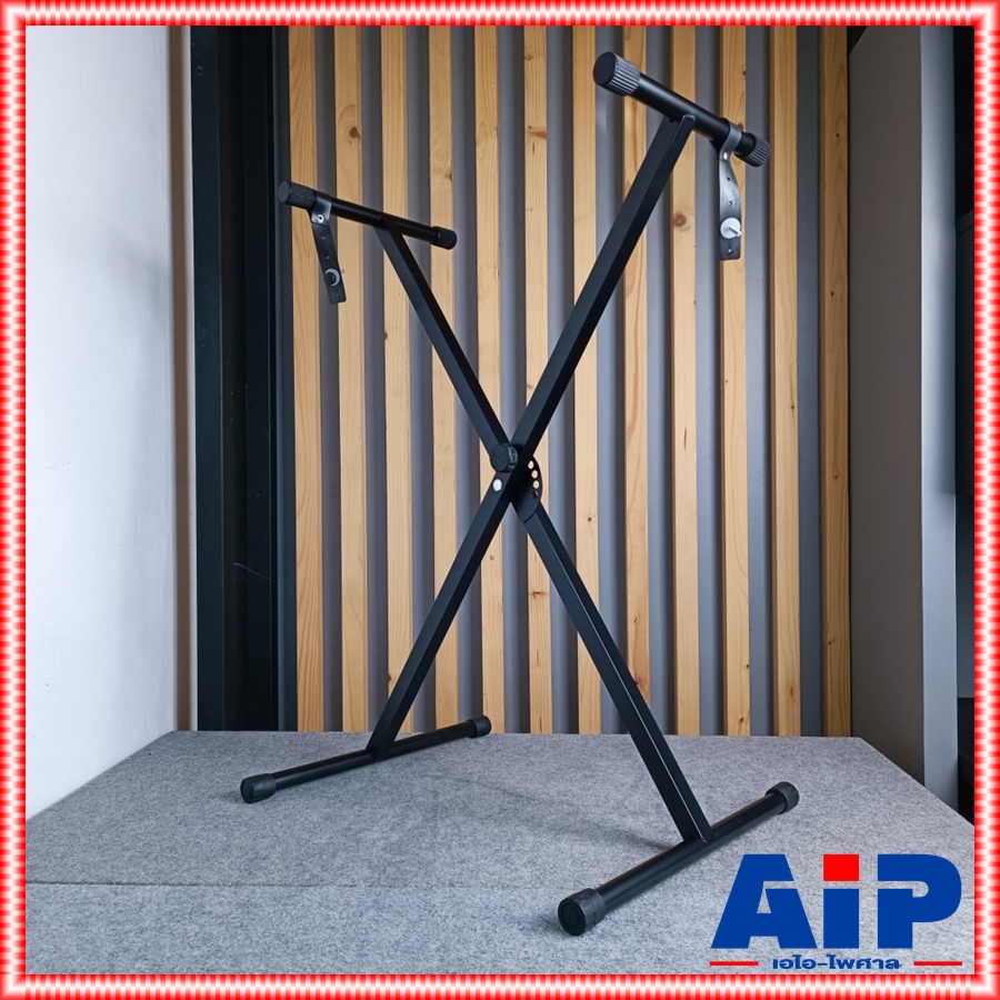 ขาตั้งคีย์บอร์ด HY-801 ขาตั้งคีย์บอร์ด ทรงตัว X พับเก็บได้ พกพาสะดวก ปรับได้ 5 ระดับ HY 801 HY801 เอไอ-ไพศาล