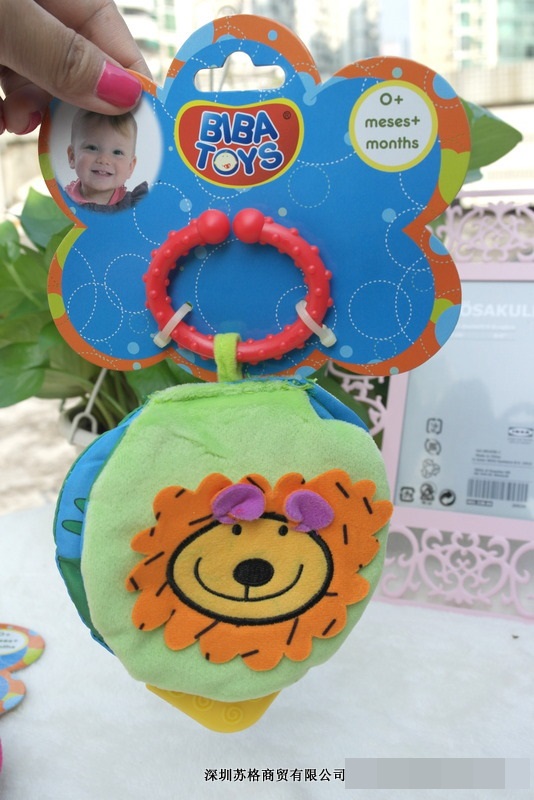 CH911 ของเล่นผ้าหนังสือผ้ายางกัดมุมแขวนเปลหรือรถเข็น เล่มละ