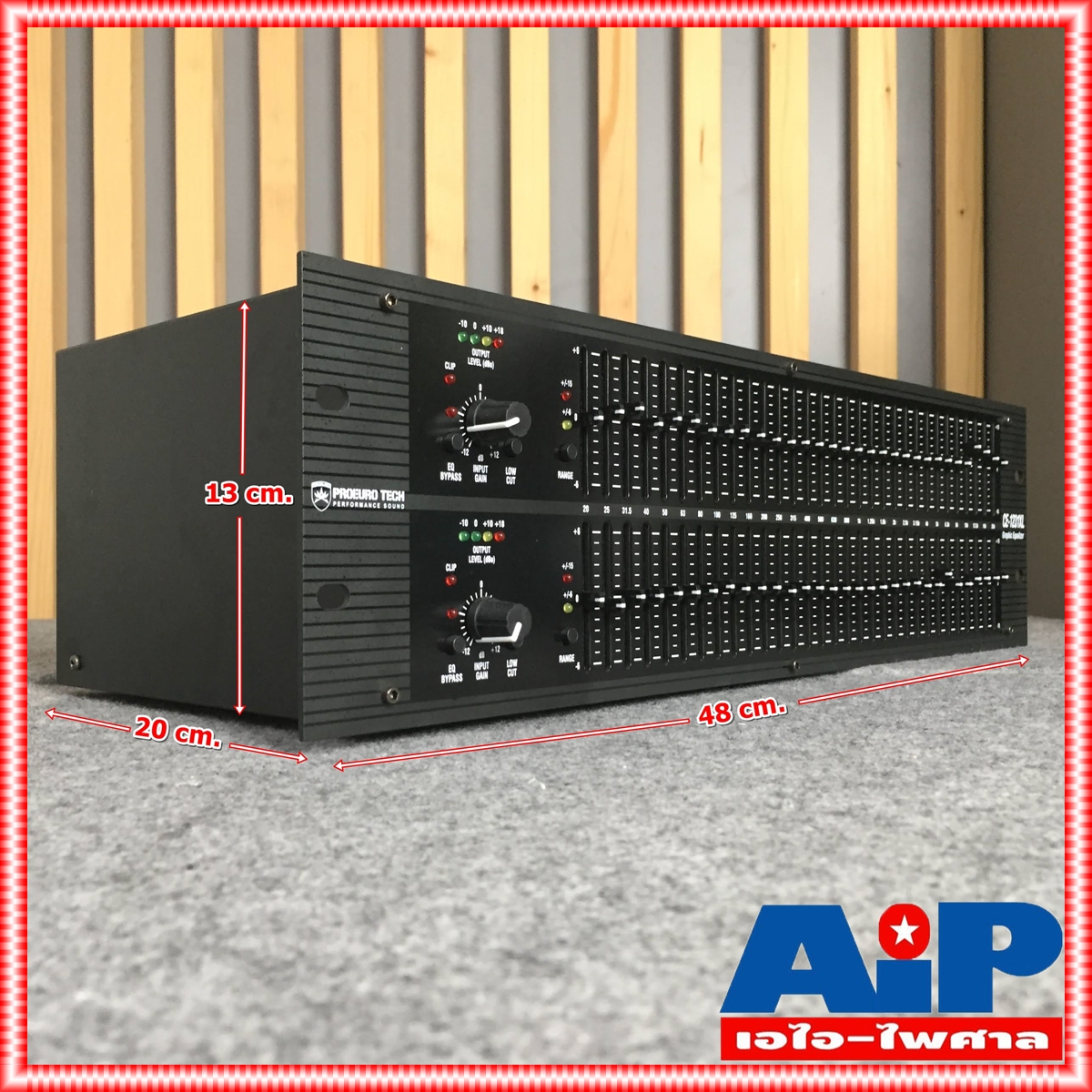 PROEUROTECH CE1231XL EQ PRO EUROTECH เครื่องปรับแต่งสภาพเสียง EQUALIZER CE 1231 XL เอไอ-ไพศาล