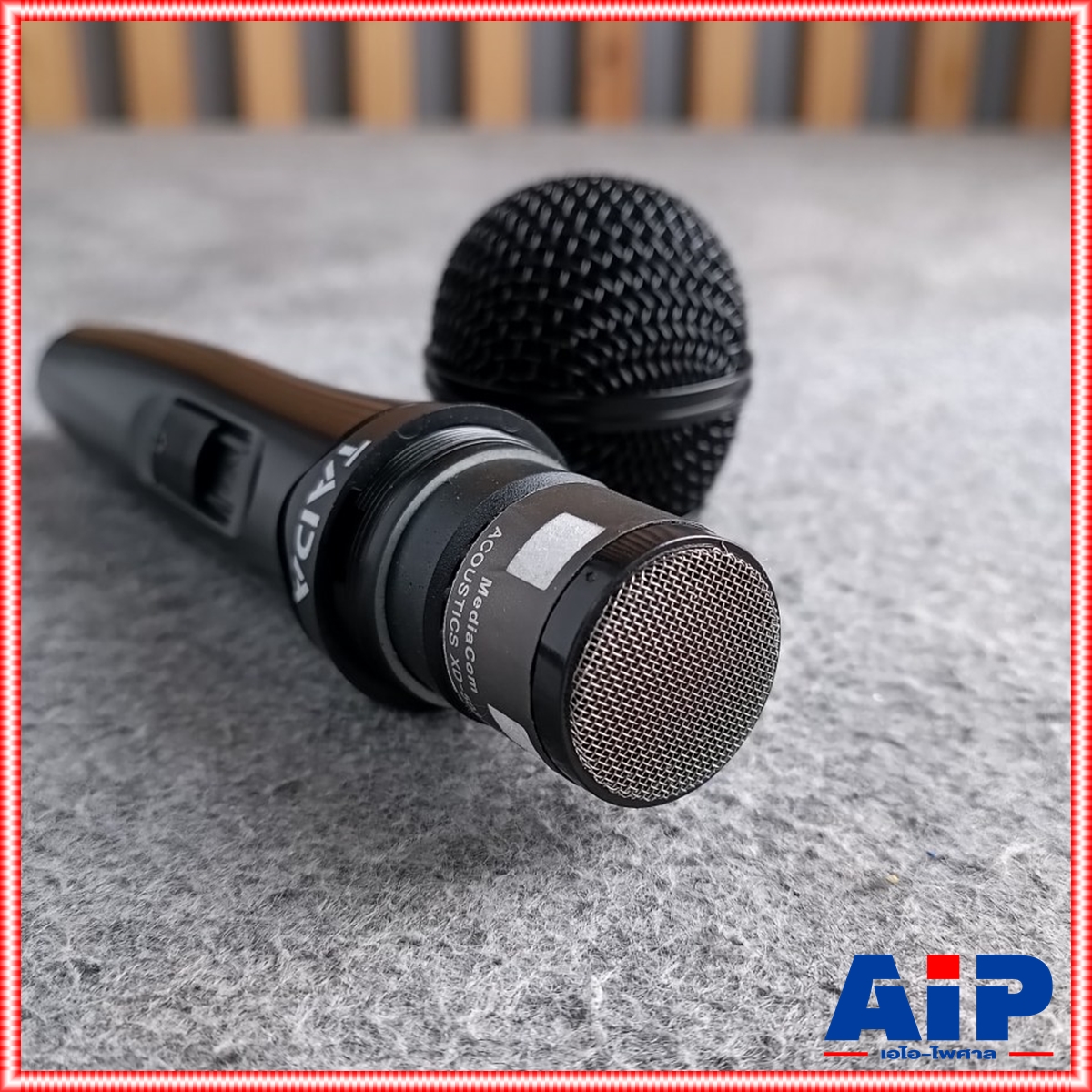 TADA RAD-8 ไมค์สาย ไมค์ไดนามิก RAD 8 RAD8 TA DA ไมค์คาราโอเกะ ไมค์ร้องเพลง แถมฟรี สาย 5 เมตร แจ็คทด ถุงเก็บไมค์ ธาดา เอไอ-ไพศาล