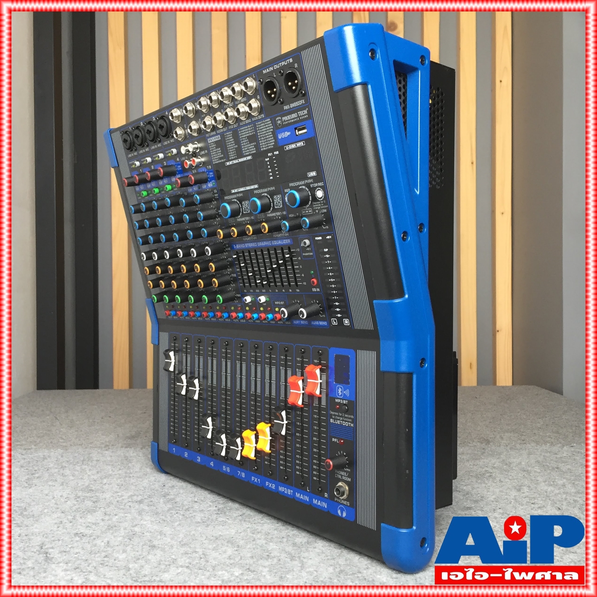 PROEUROTECH PMX-BM8500FX POWERMIXER+บูลทูส เพาเวอร์ เพาเวอร์มิกซ์ PMX BM8500FX POWERMIXER มิกซ์+บูลทูส เอไอ-ไพศาล
