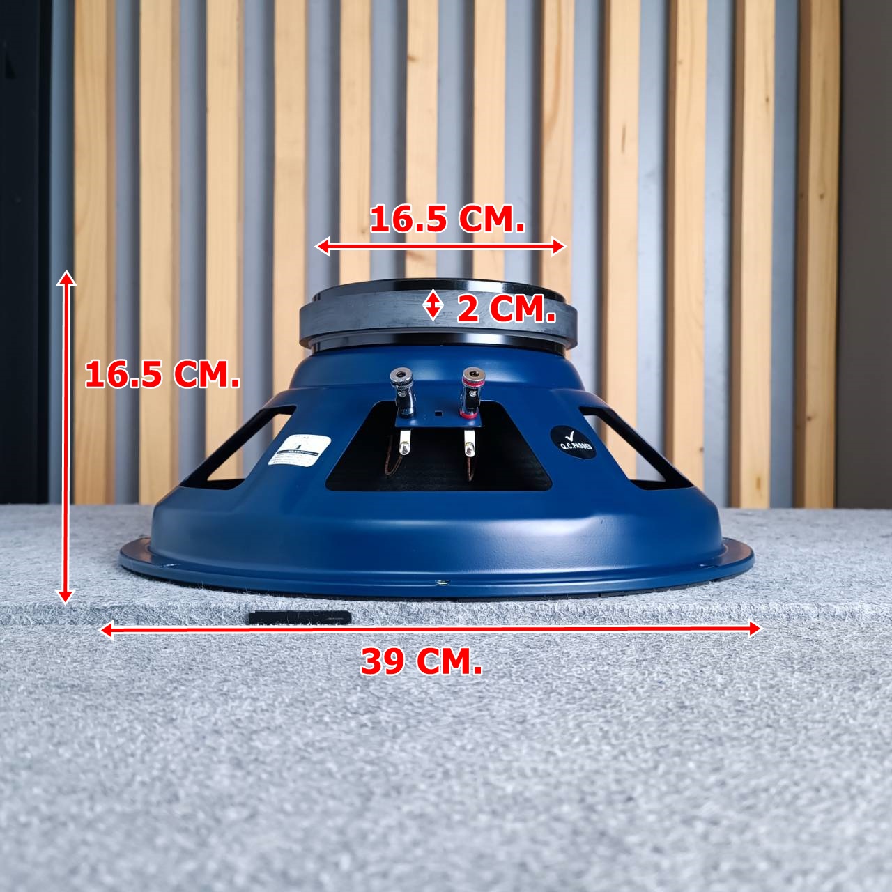 NANOVA NV-1580 ลำโพง 15นิ้ว ดอกลำโพง นาโนวา โครงเหล็กปั้ม NV 1580 NV1580 เอไอ-ไพศาล