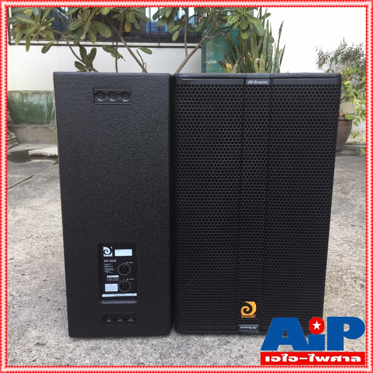 DE ACOUSTIC HT-212B ตู้ลำโพง12นิ้ว สีดำ (คู่ละ) ตู้ลำโพง 12 นิ้ว เสียงดีการันตีคุณภาพ เหมาะสำหรับงานเสียงกลางแจ้ง HT212B HT 212B เอไอ-ไพศาล