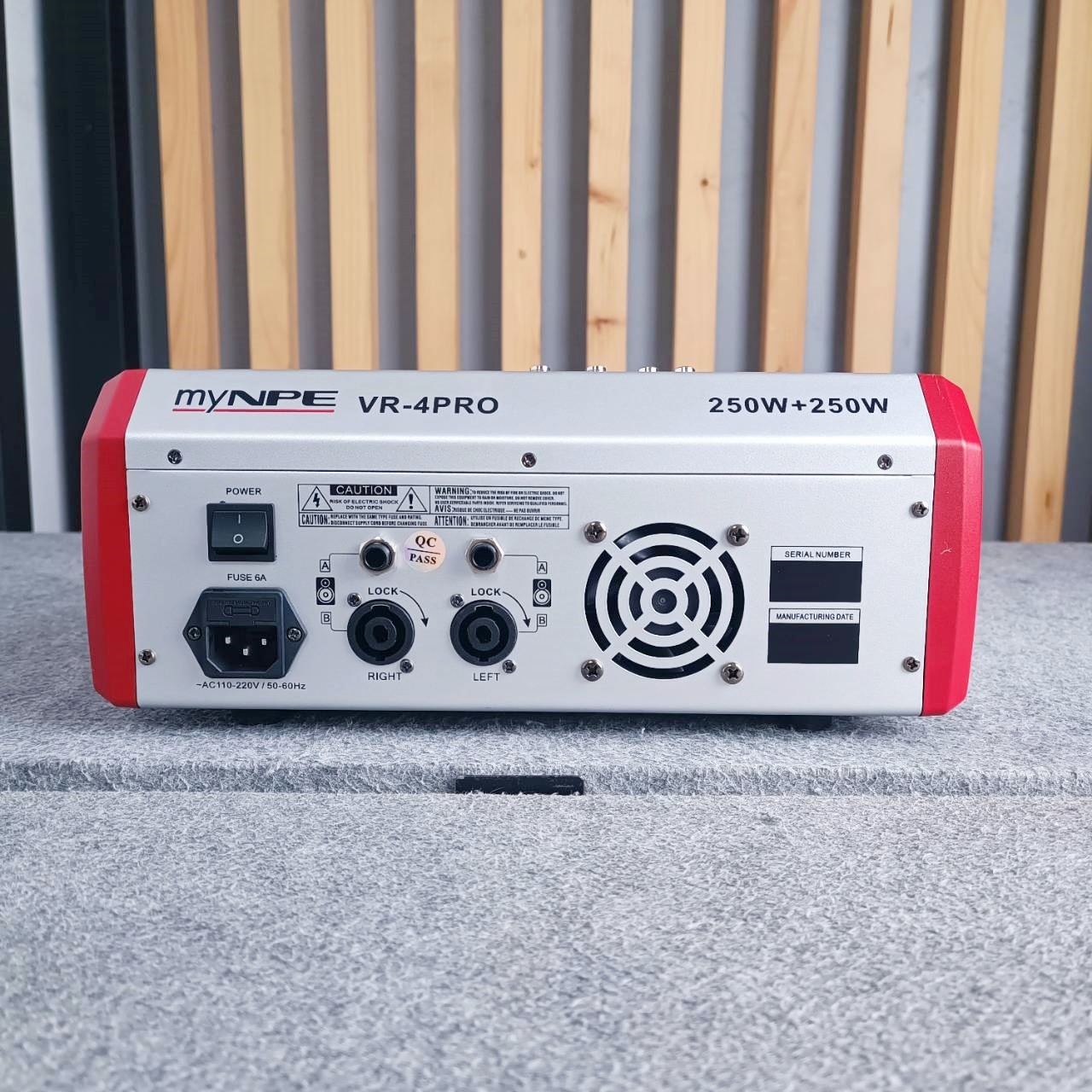 MYNPE VR-4PRO POWER MIXER เพาเวอร์มิกเซอร์ 4 แชลแนล VR4PRO VR 4PRO เอไอ-ไพศาล