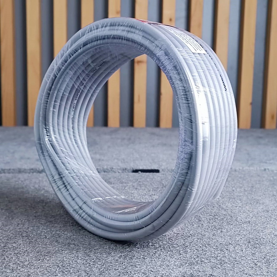 ขด20เมตร CONNEXสายลำโพง PRO2x1.0 สีเทา ทองแดงแท้ขนาด1mm สายลำโพงกลางแจ้ง สายลำโพง2คอร์ เอไอ-ไพศาล